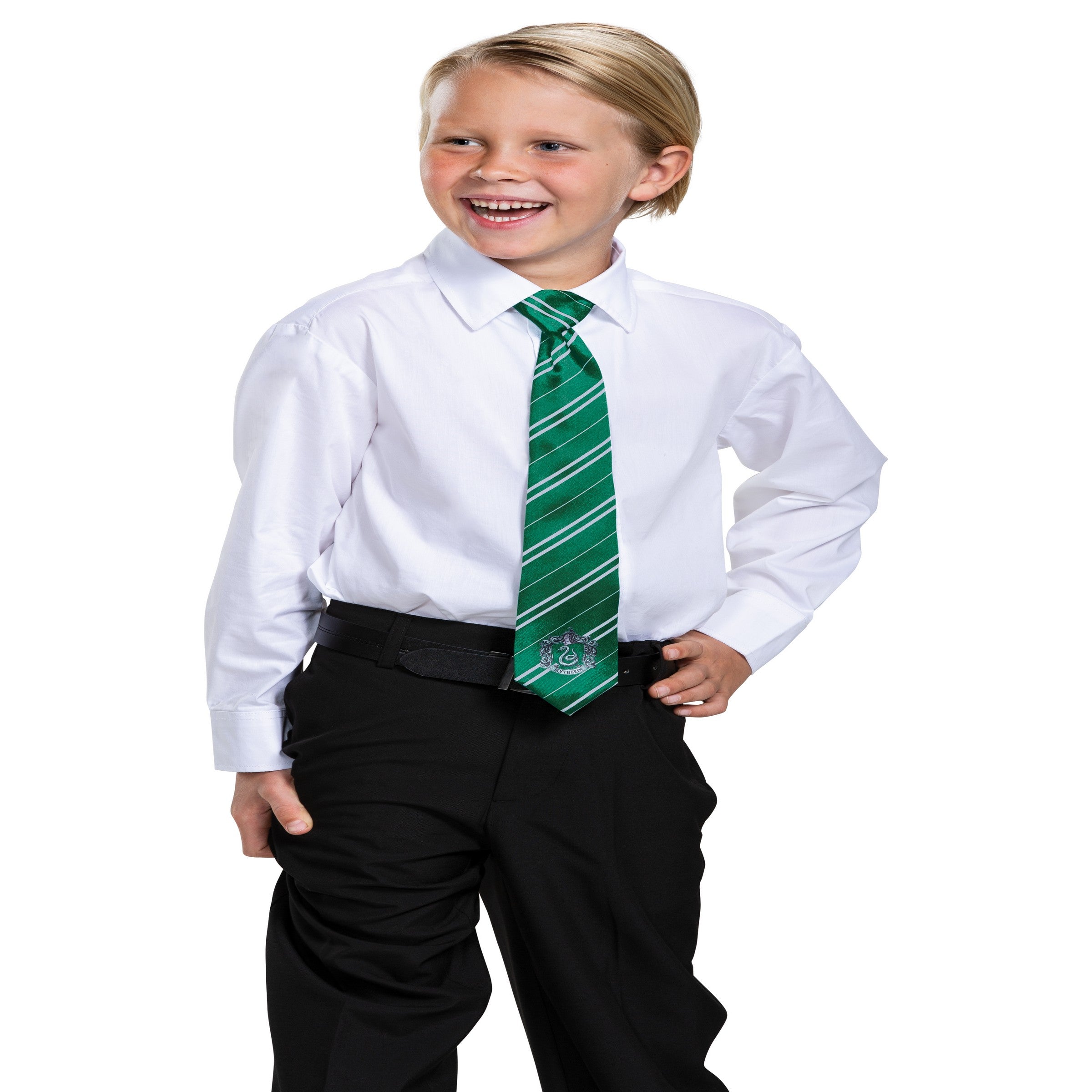 Halloween Slytherin Tie - One Size Child