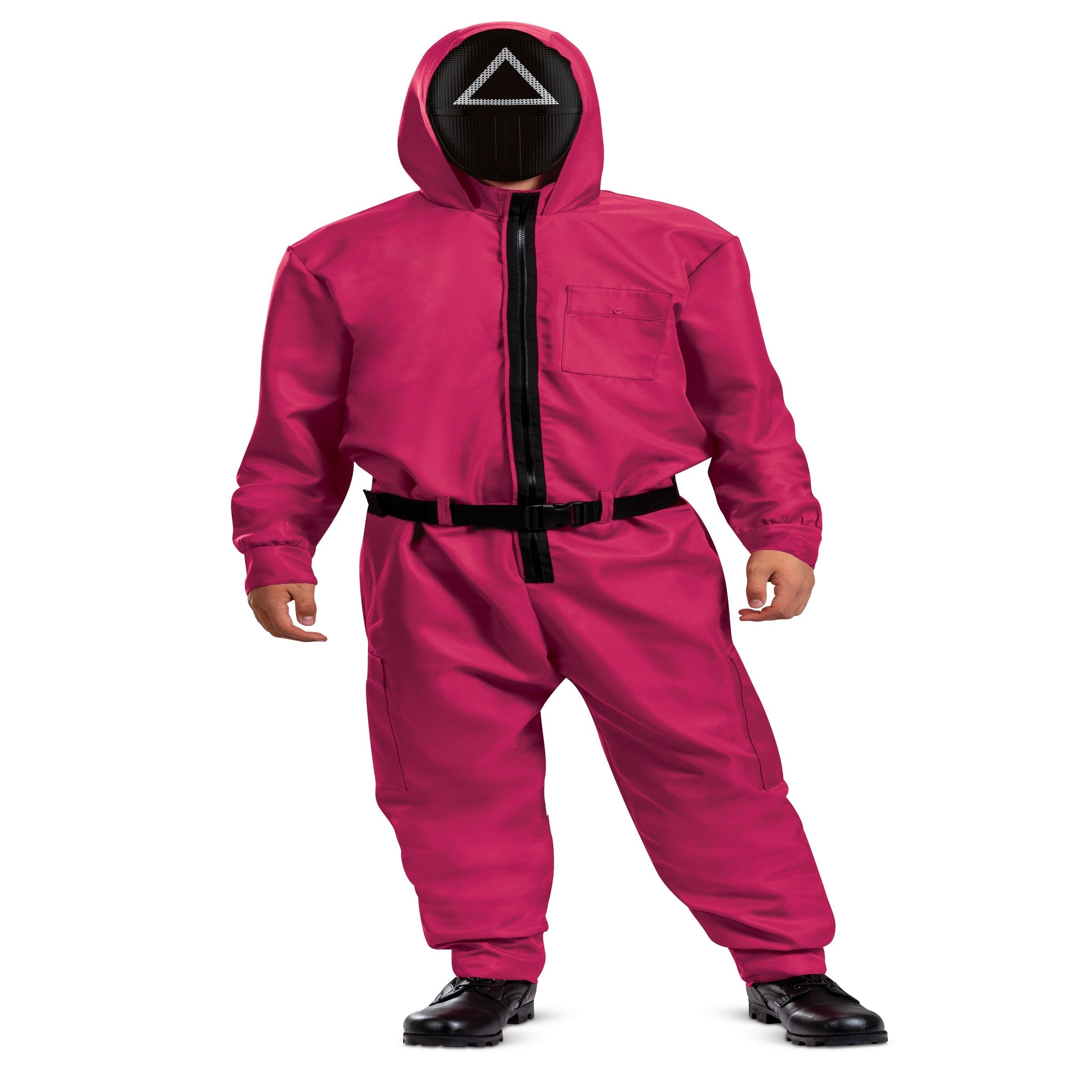 Halloween Triangle Guard Jumpsuit Costume Adult L/XL