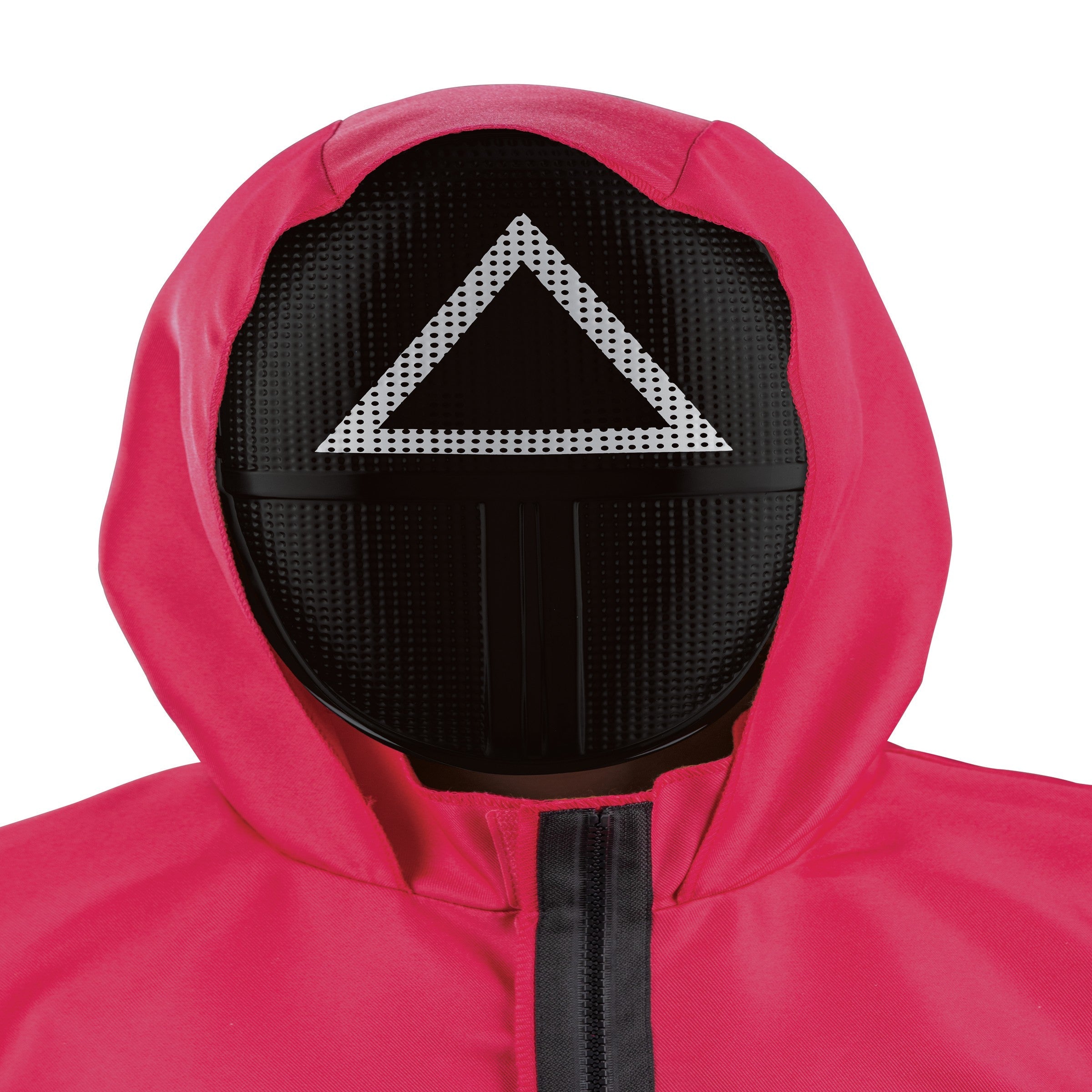 Halloween Squid Game Triangle Supervisor Mask - One Size Adult