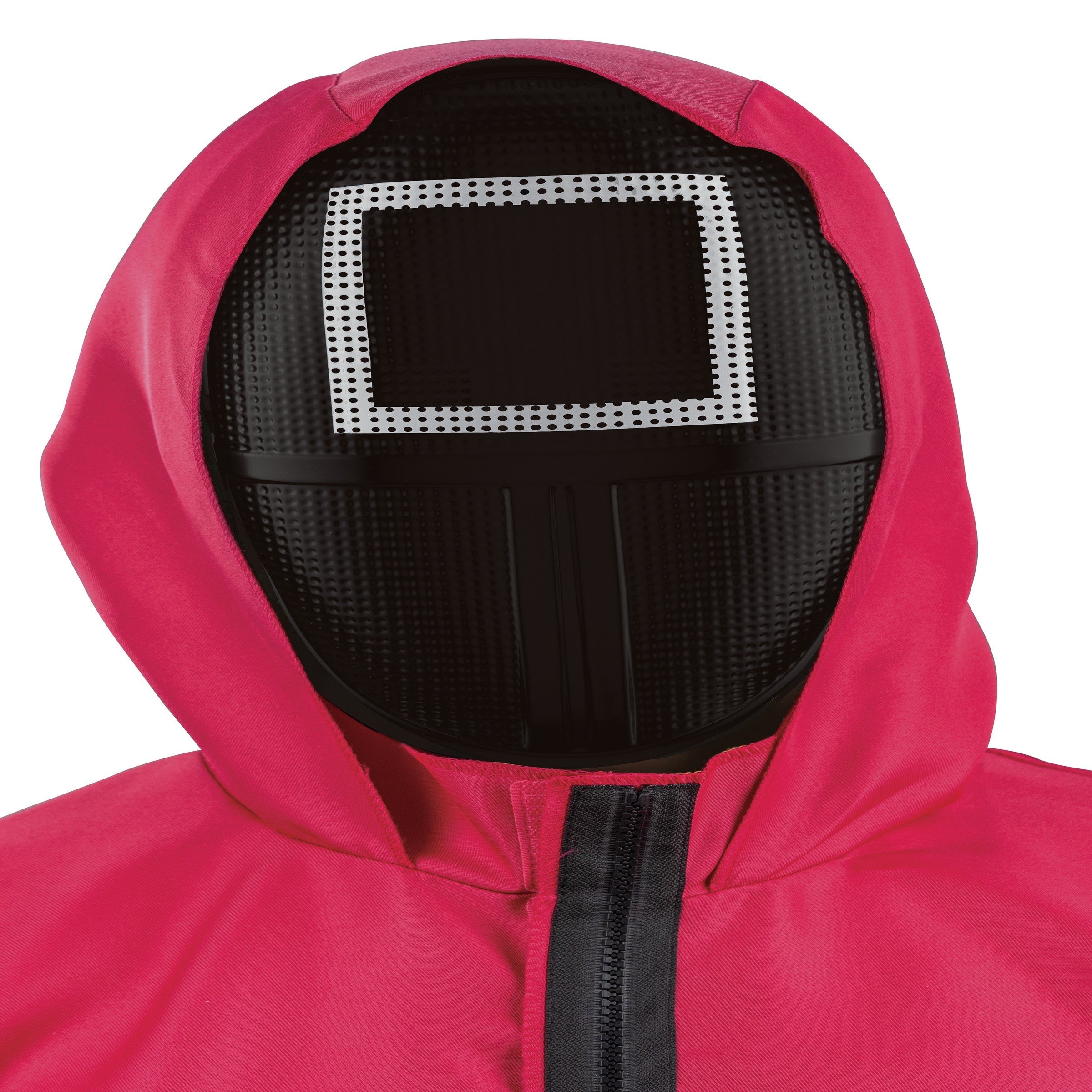 Halloween Squid Game Square Supervisor Mask - One Size Adult