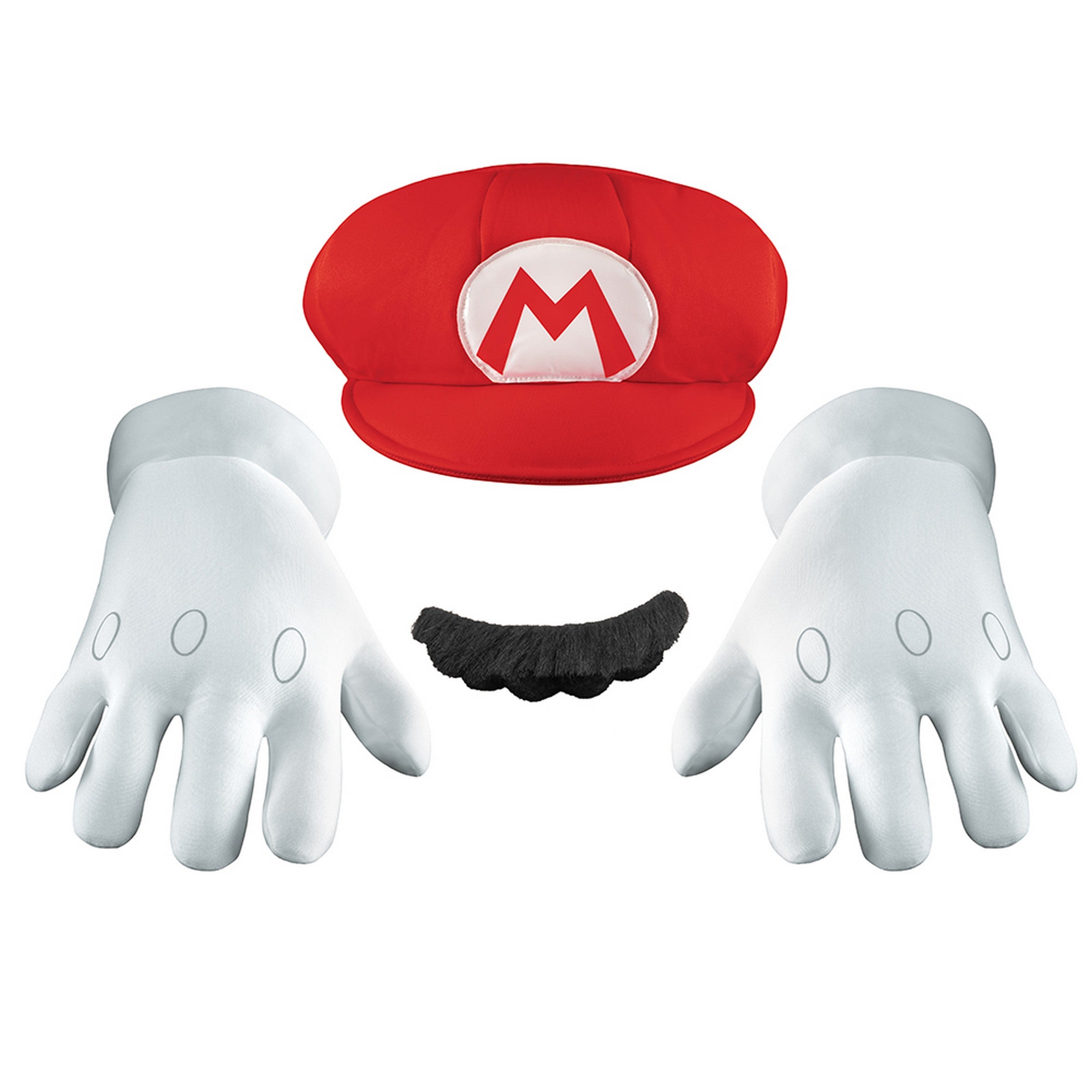 Halloween Mario Costume Accessory Kit - One Size Adult