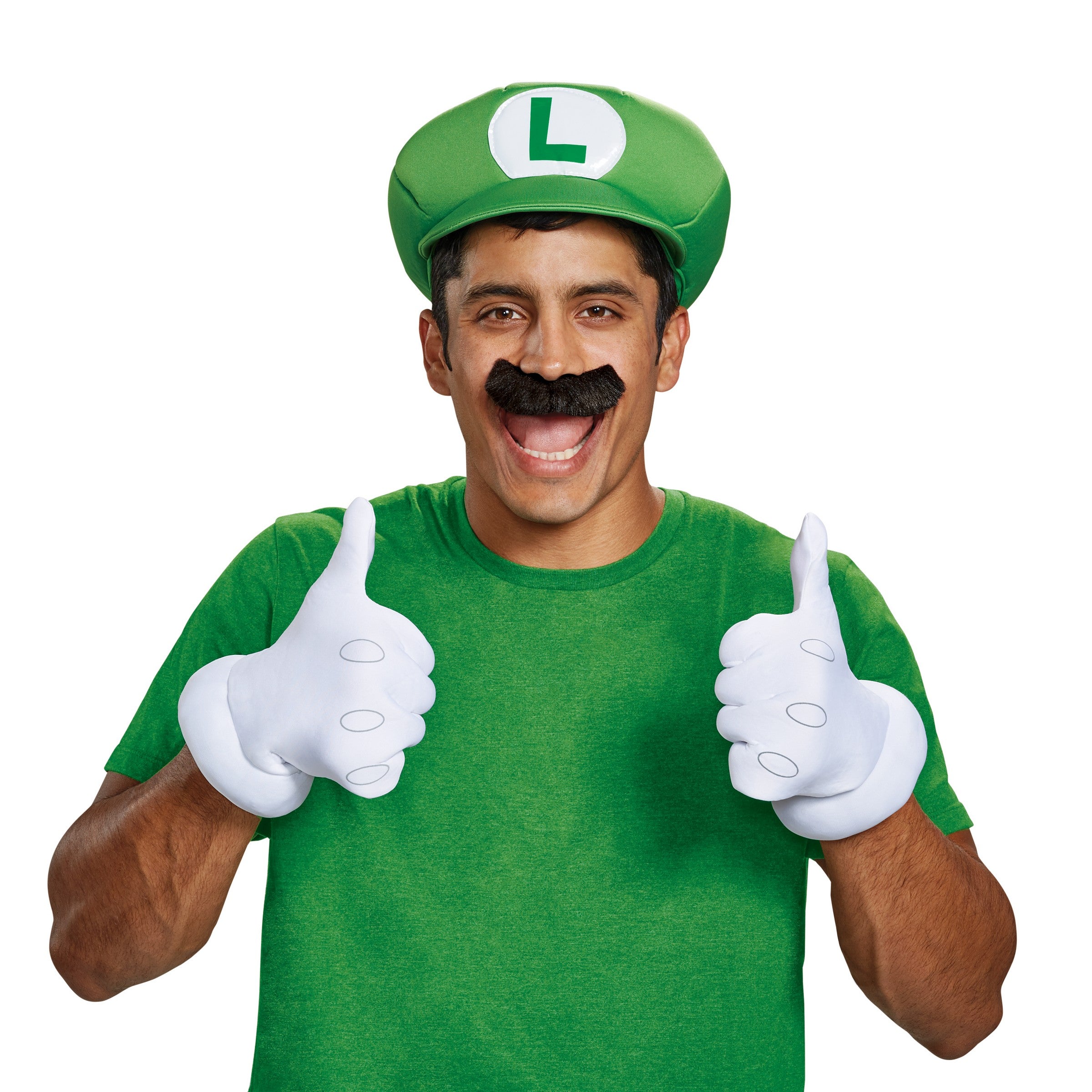 Halloween Luigi Costume Accessory Kit - One Size Adult