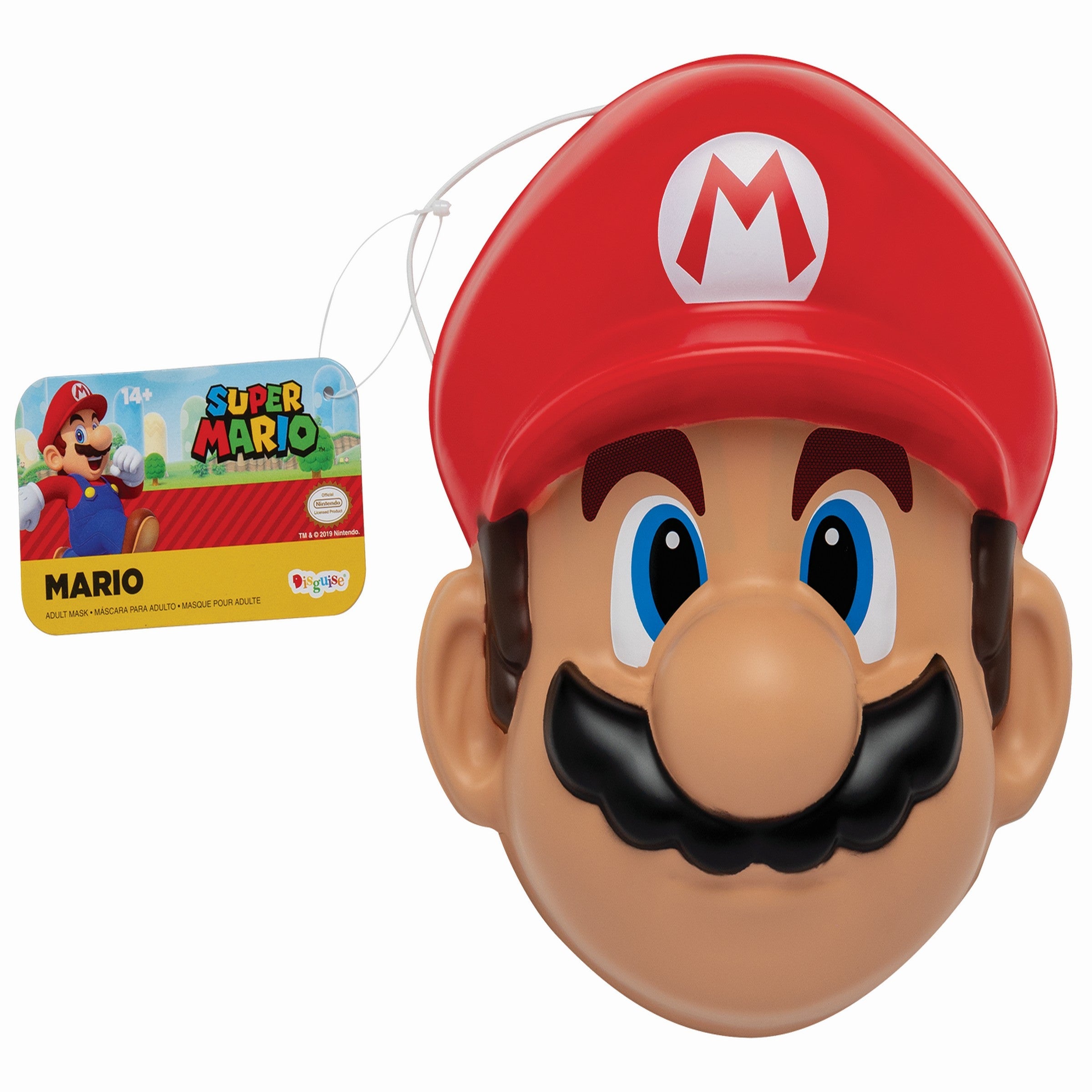 Halloween Mario Mask - One Size Adult