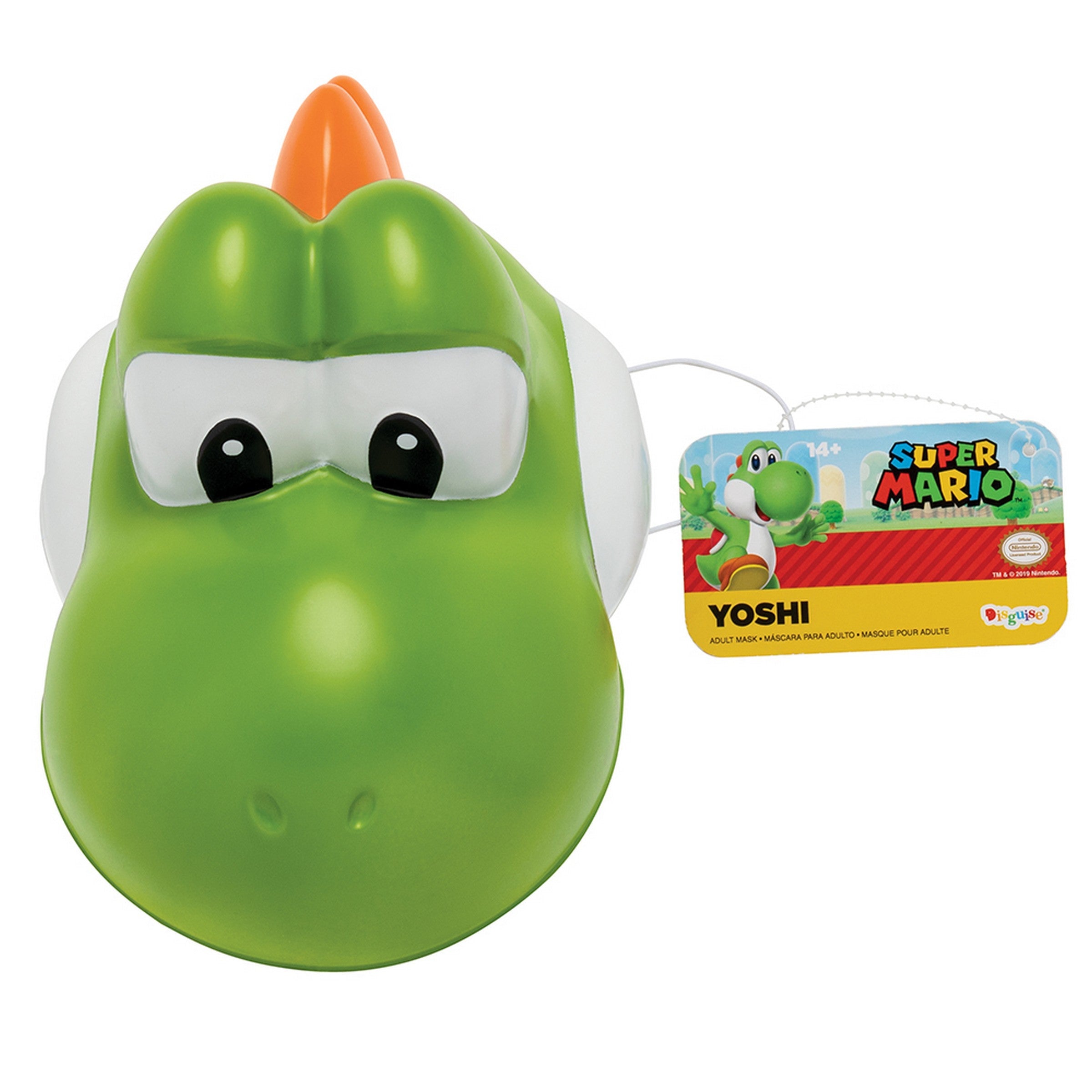 Halloween Yoshi Mask - One Size Adult