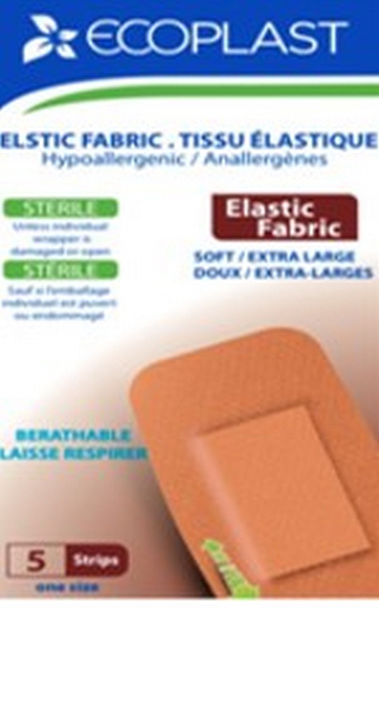 EcoPlast 5 Elastic Fabric Bandages 2x4in