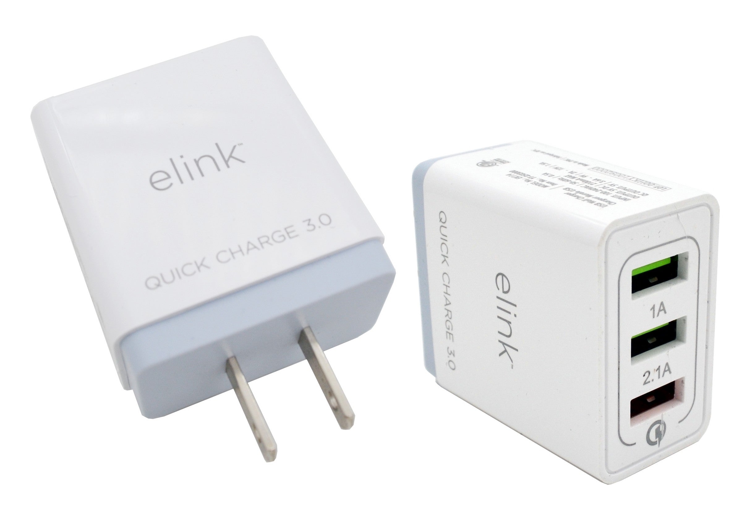 elink Chargeur Rapide 3.0 avec 3 Ports USB
