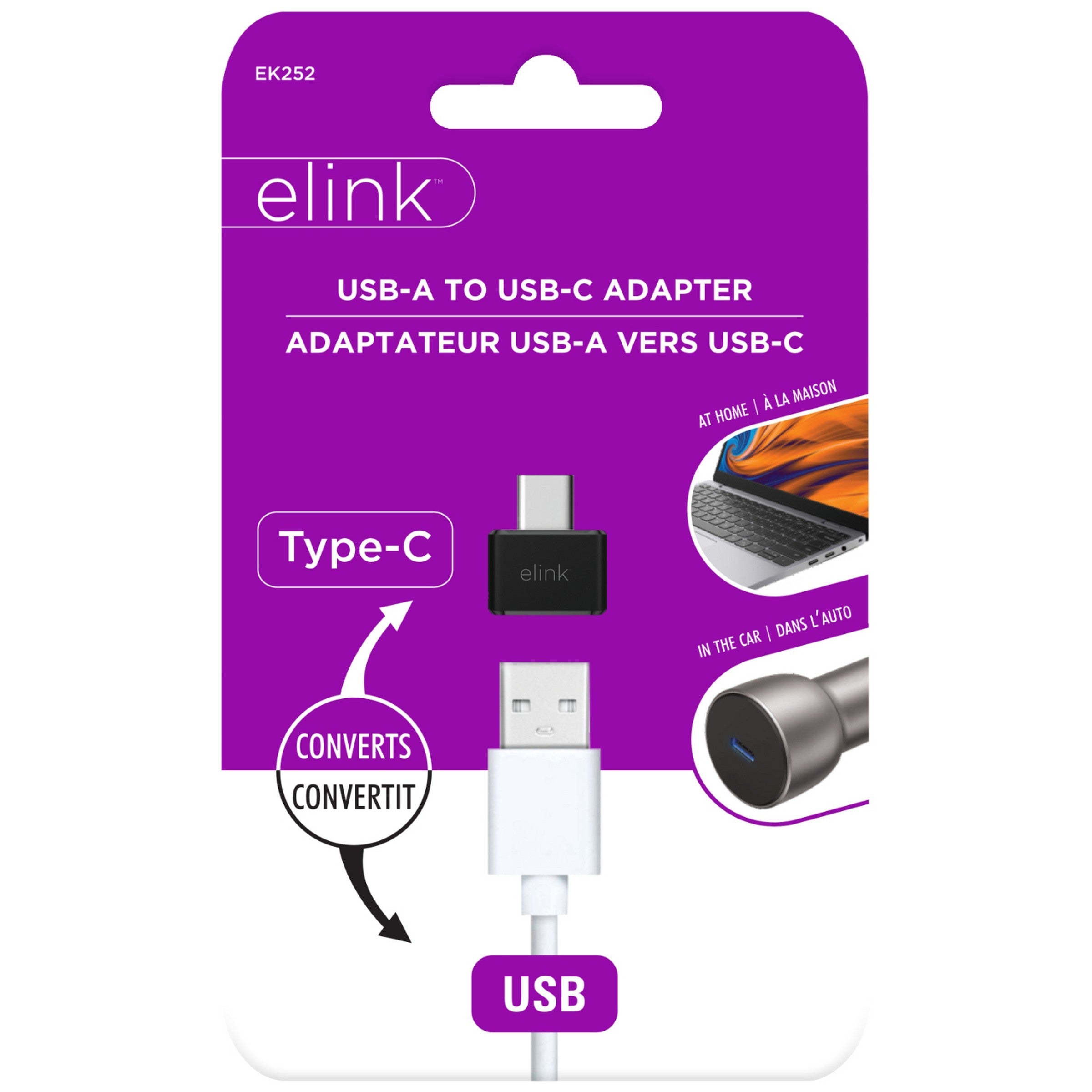 elink USB-A to USB-C Adapter