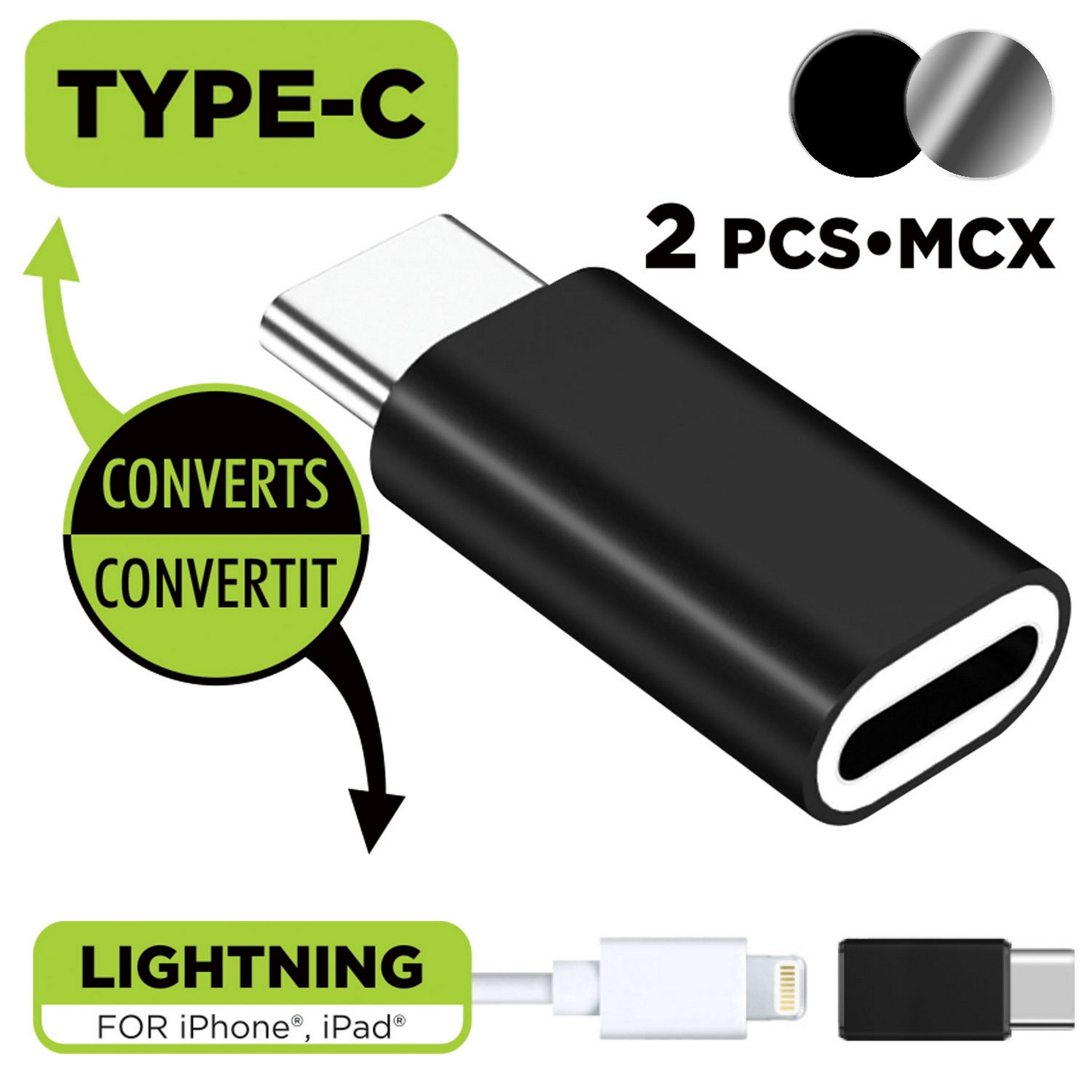 elink 2 Lightning to Type-C Adapters