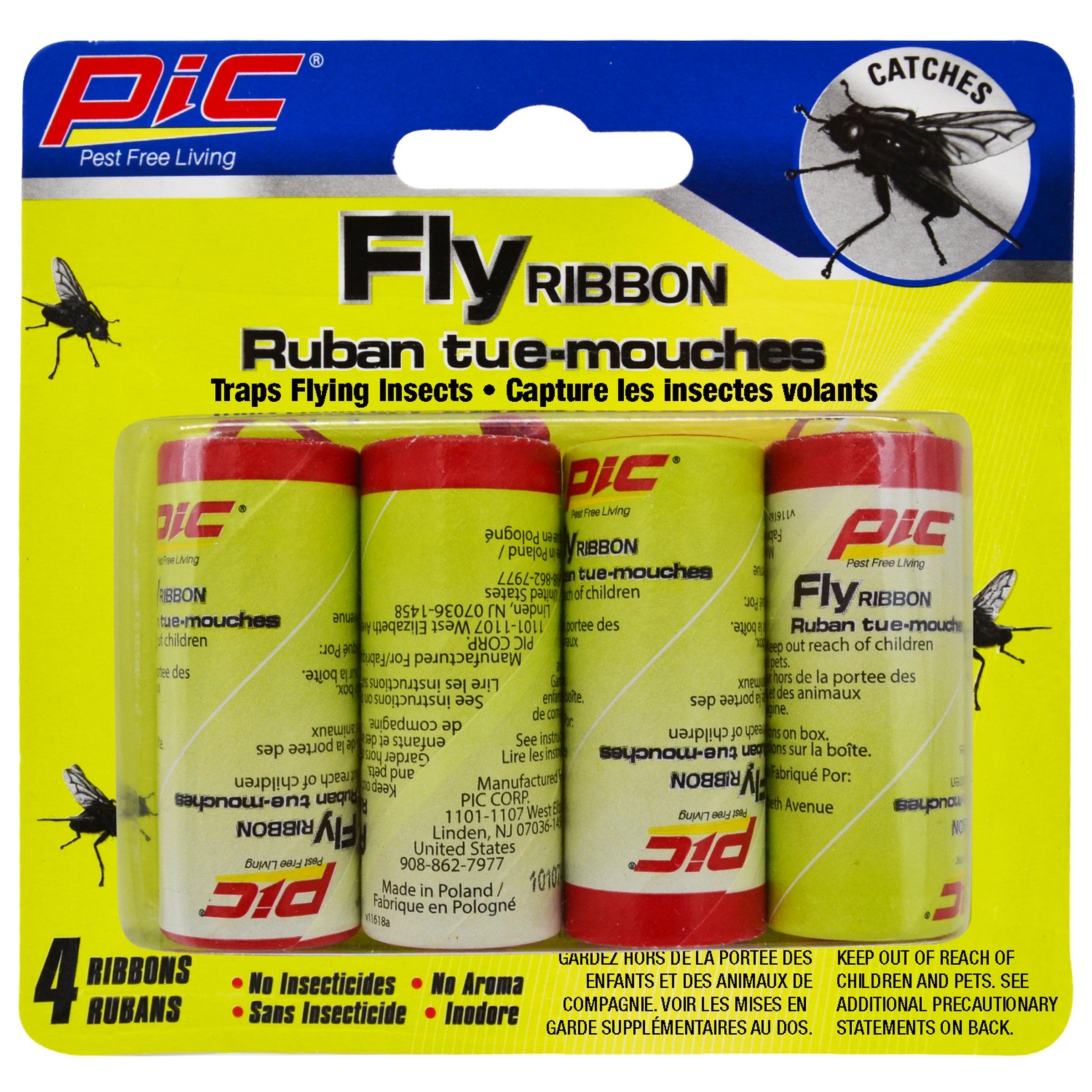 Pic Fly Ribbon No Insecticides - No Aroma