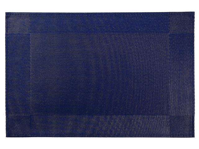 Navy Vinyl Placemat 17.75x12in