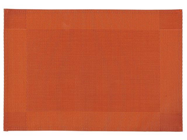 Orange Vinyl Placemat 17.75x12in
