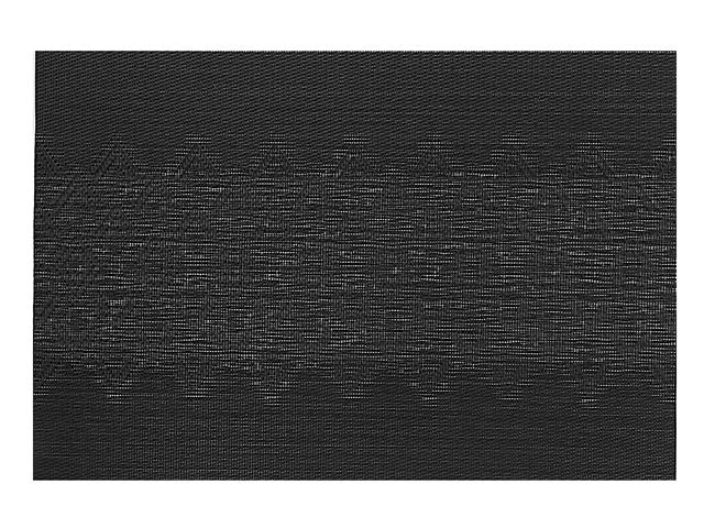 Diamond Black Vinyl Placemat 17.75x12in