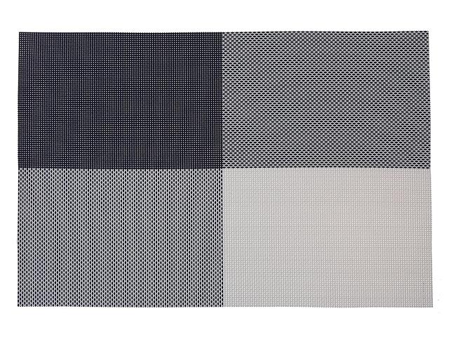 Tempo Navy Vinyl Placemat 17.75x12in