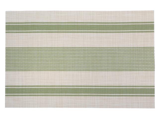 Bistro Green Vinyl Placemat 17.75x12in