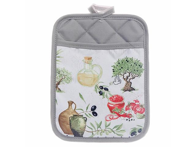 Pot Holder - Olives - Polyester Fibers 9x6.75in