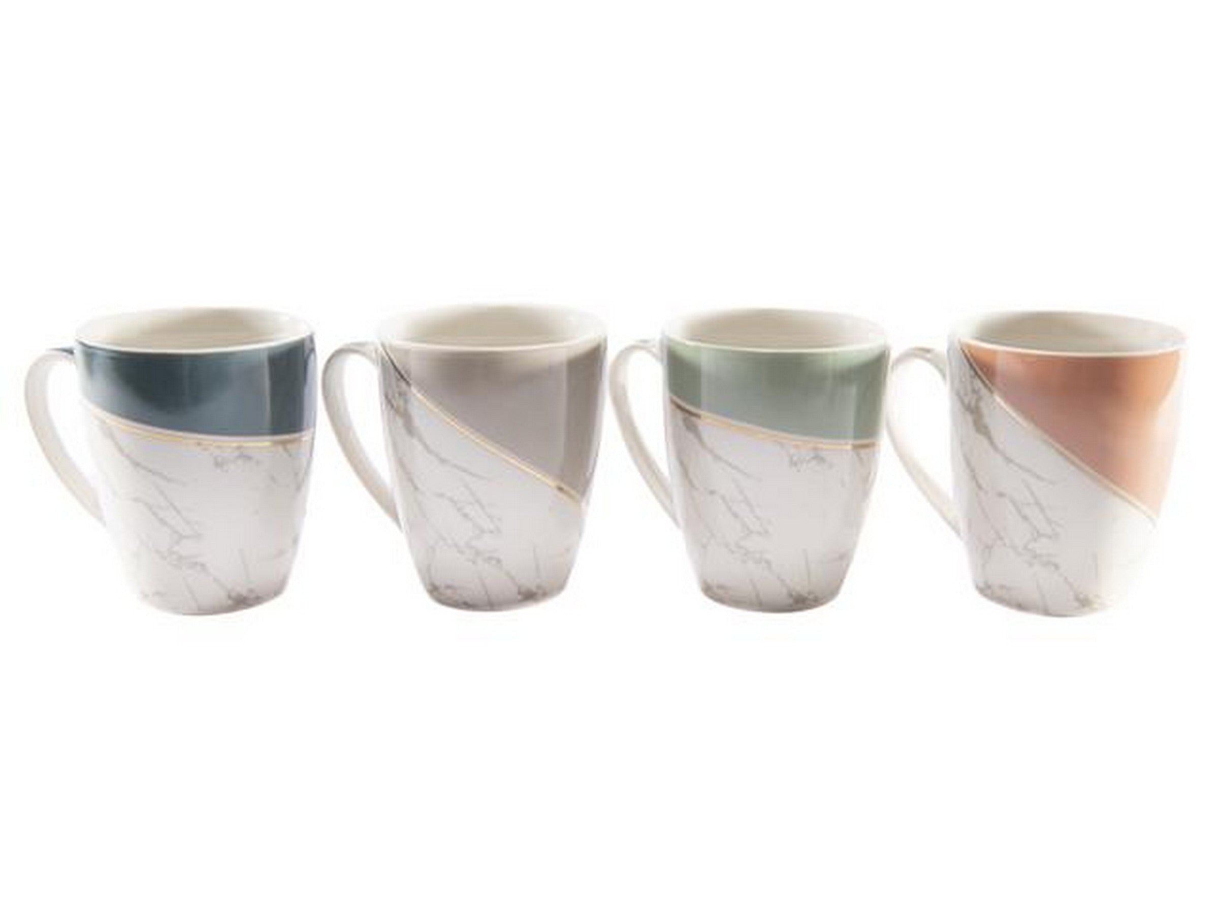 Ceramic Mug - Marble Colorblock 4in VRT
