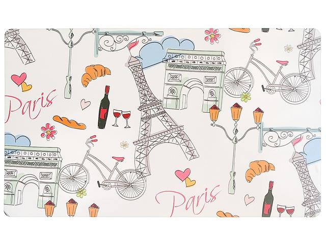 Plastic Placemat - Paris 17x11.25in