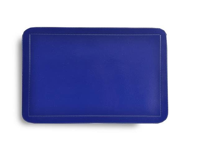 Navy Plastic Placemat 17x11.5in