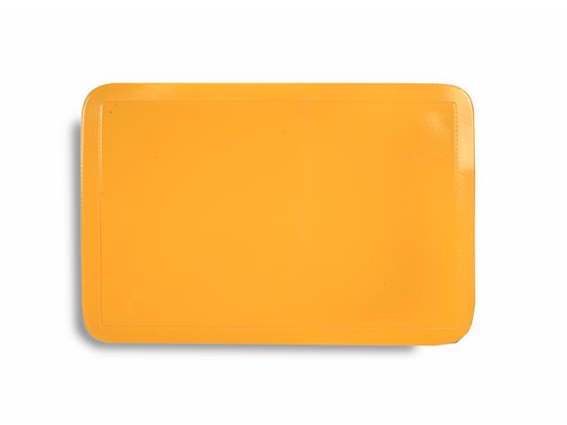 Yellow Plastic Placemat 17x11.5in