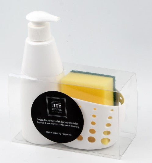 Soap Dispenser with Sponge Holder 300ml