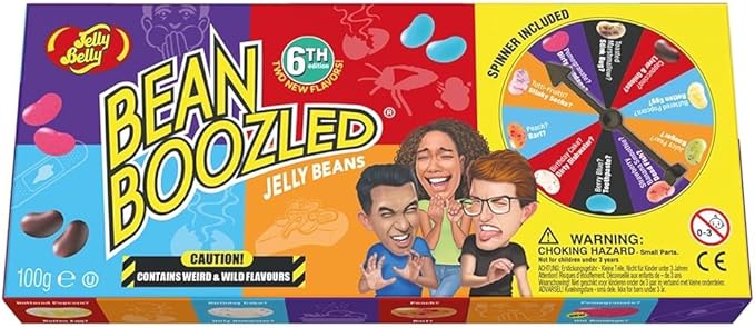Jelly Belly Beanboozled Candy - Weird and Wild Flavors 100g