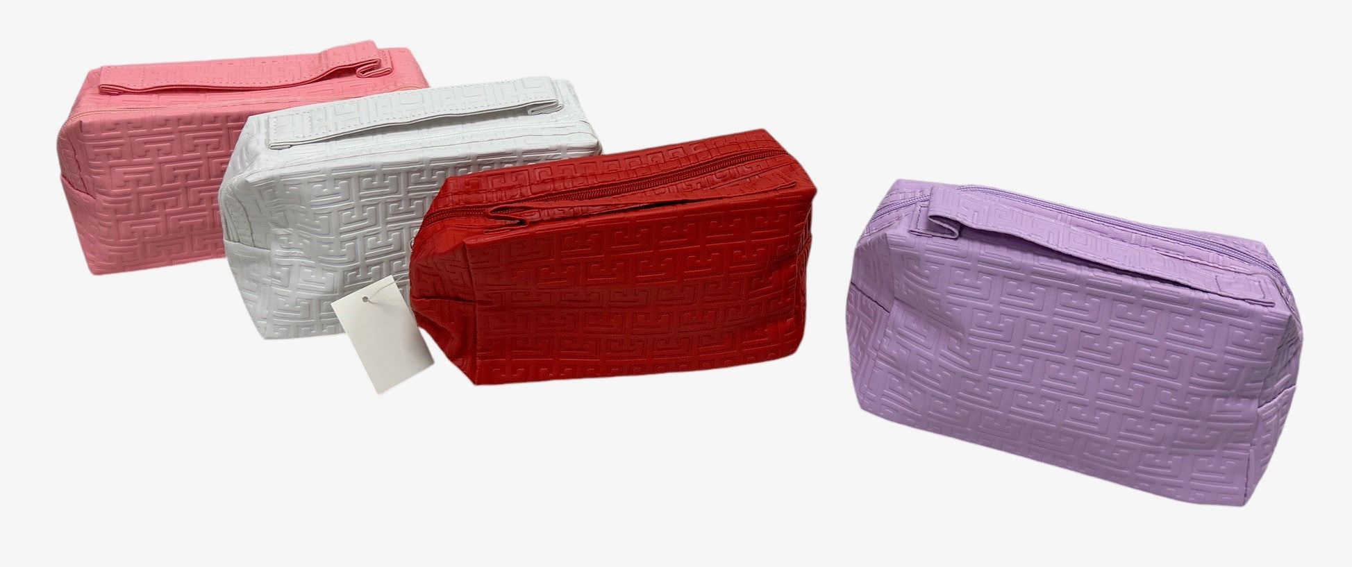 Cosmetic Bag - Vinyl 7.75x4.5x3.25in VRT