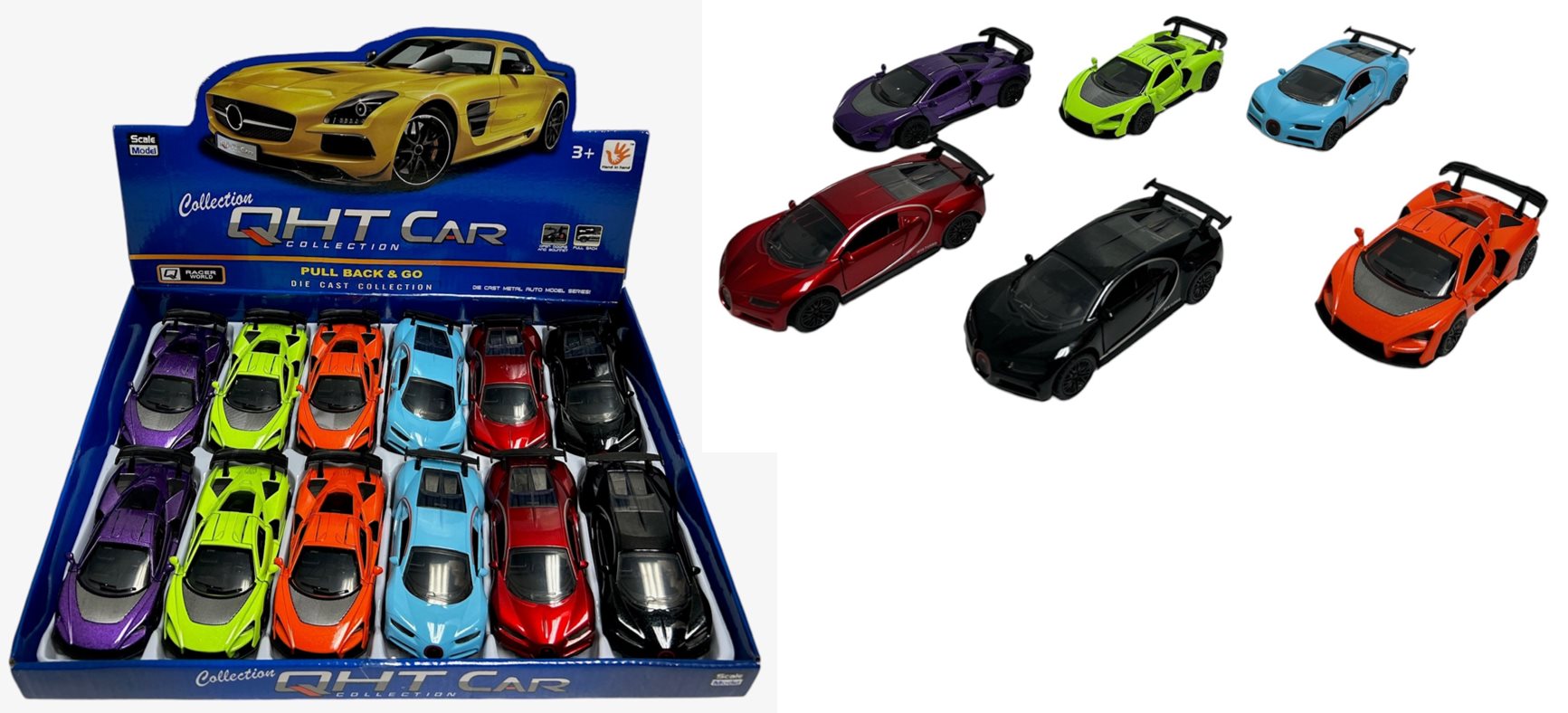 Die Cast Car Collection 5x2.25in Age 3+ VRT