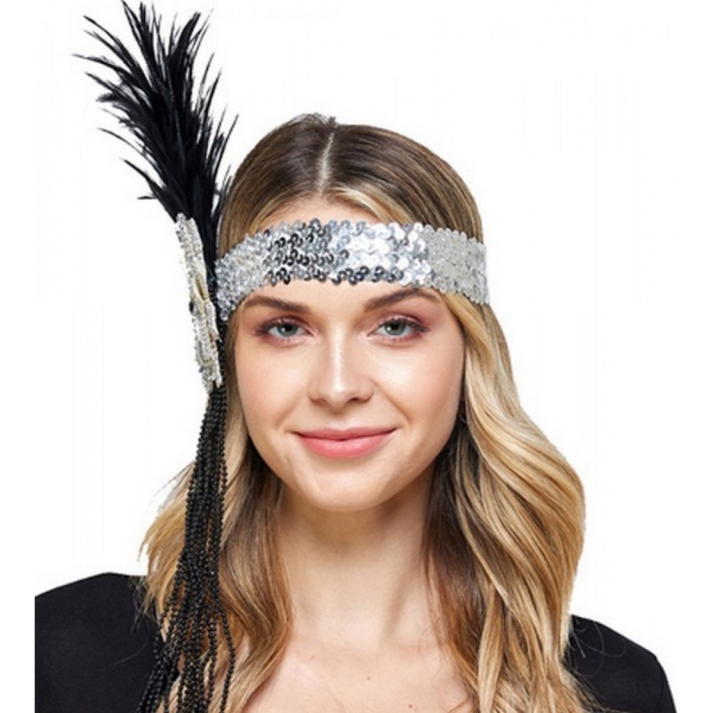Halloween 20's Flapper Headband - Adult