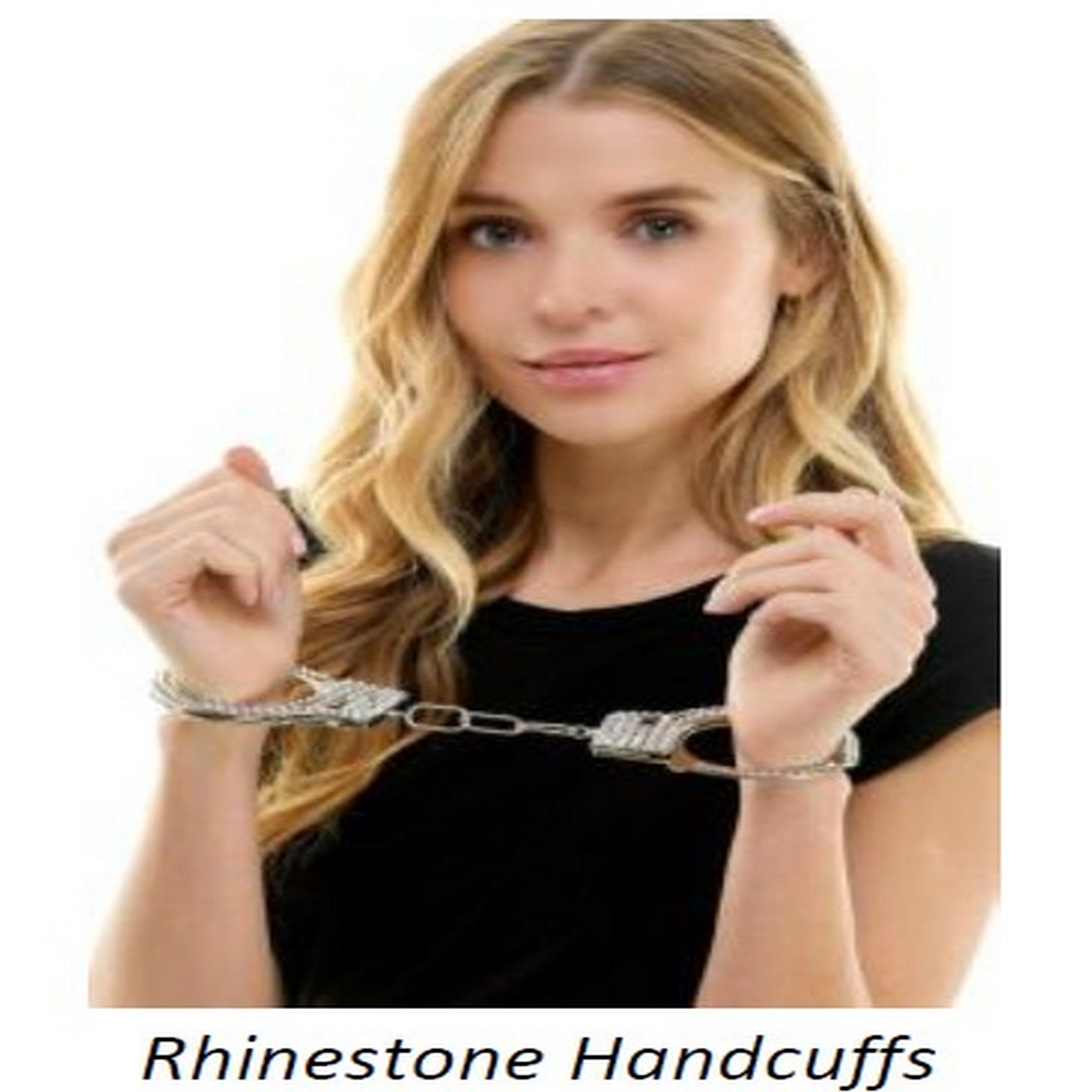 Halloween Rhinestone Handcuffs