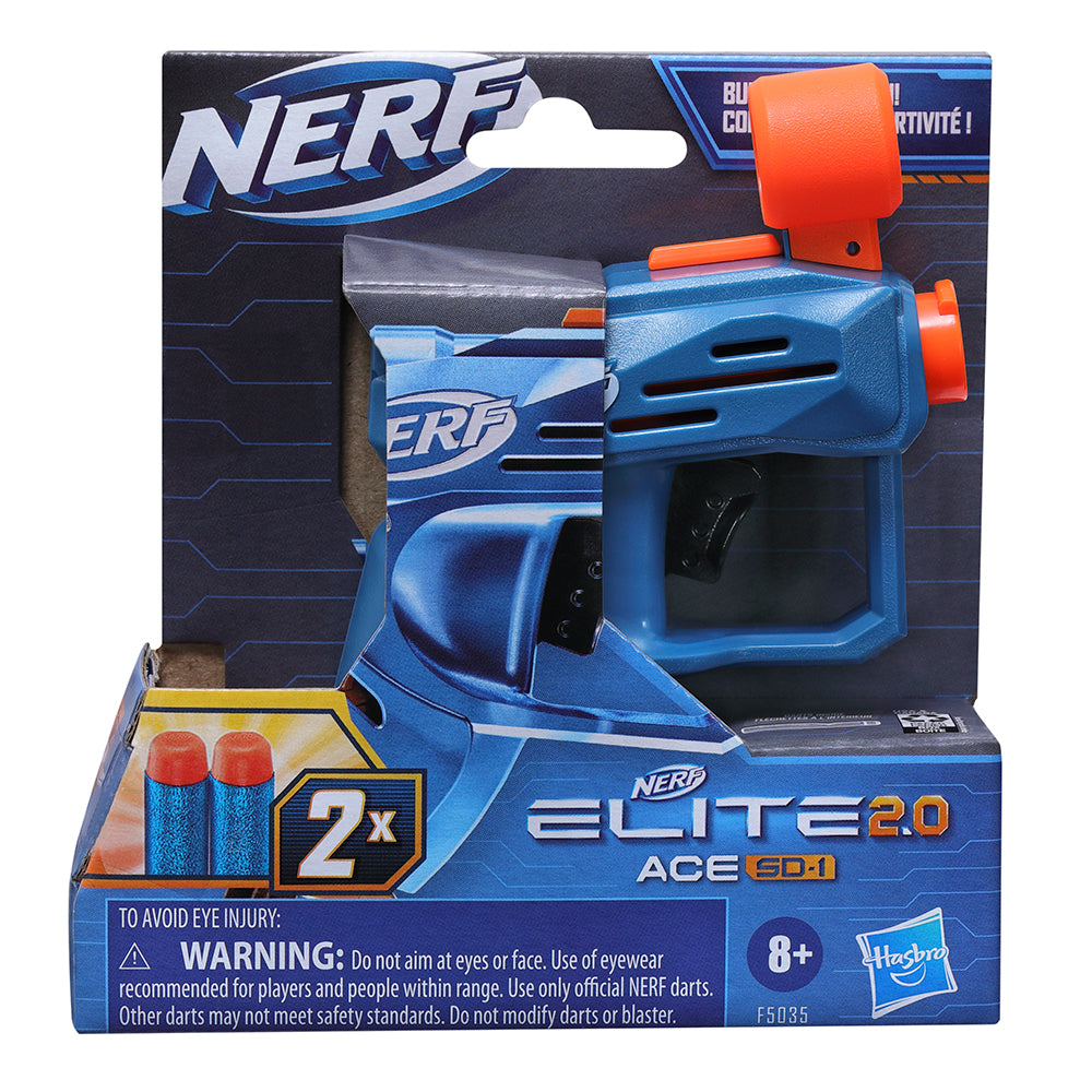 Nerf Blaster Elite 2.0 Ace Sd-1 Age 8+ 4.25x5in