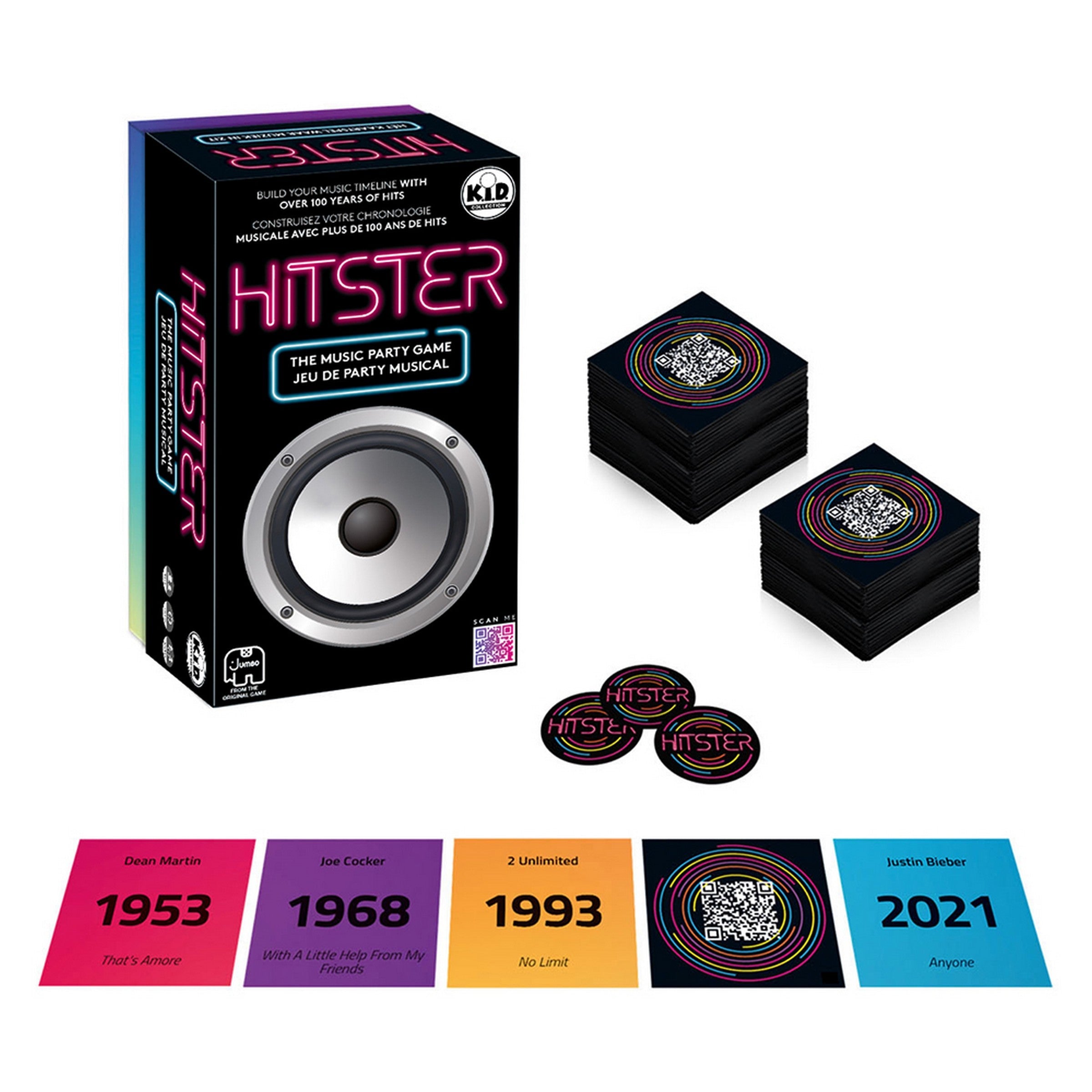 K.I.D. Collection Hitster The Musical Party Game Age 16+