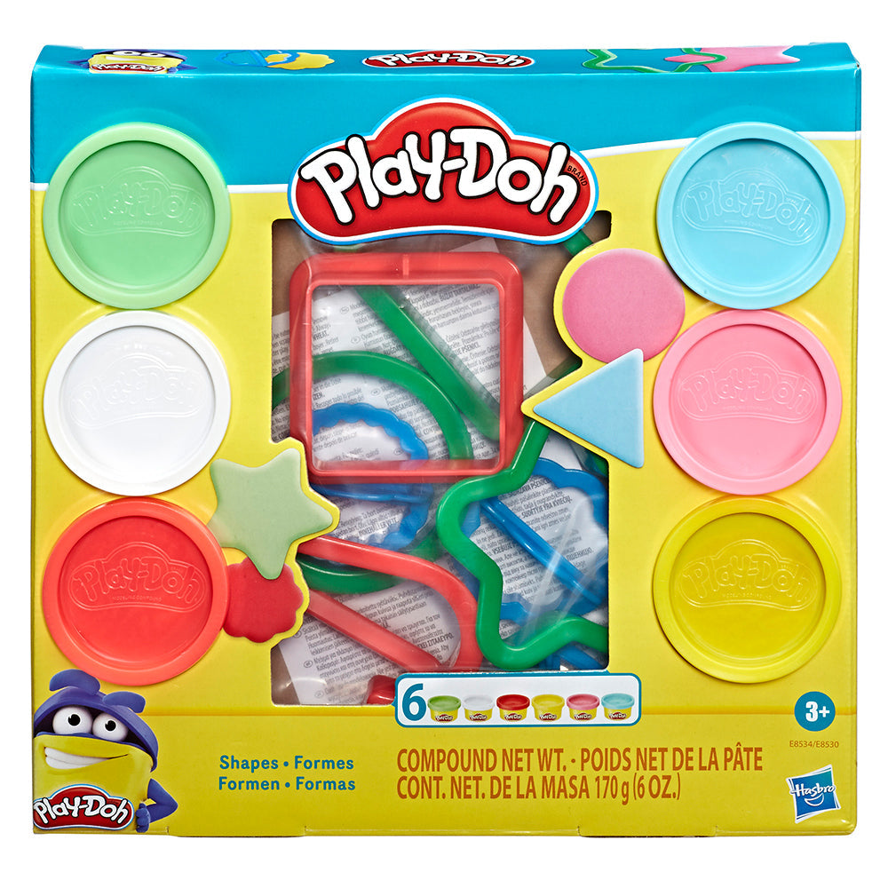 Play-Doh Modeling Clay Kit - Fundamentals Shapes Age 3+