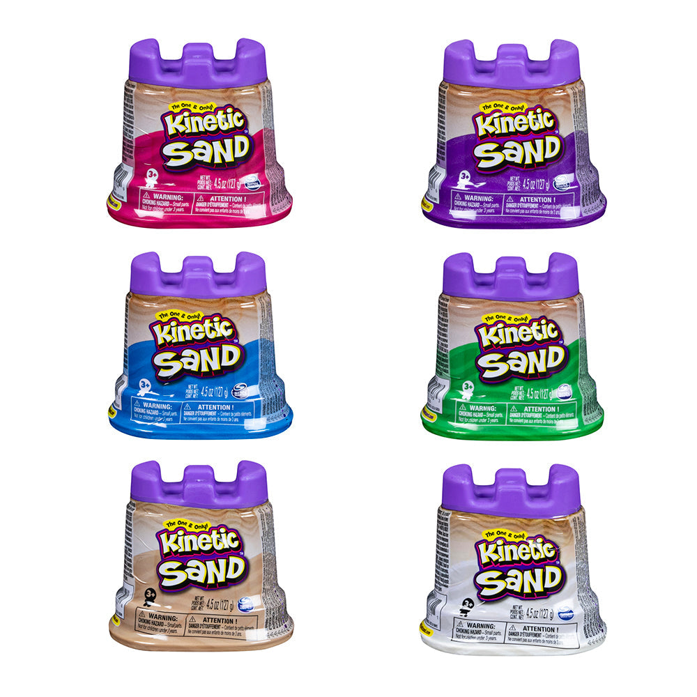 Spin Master Games Kinetic Sand - Castle Container Age 3+ 4.5oz (127g) VRT