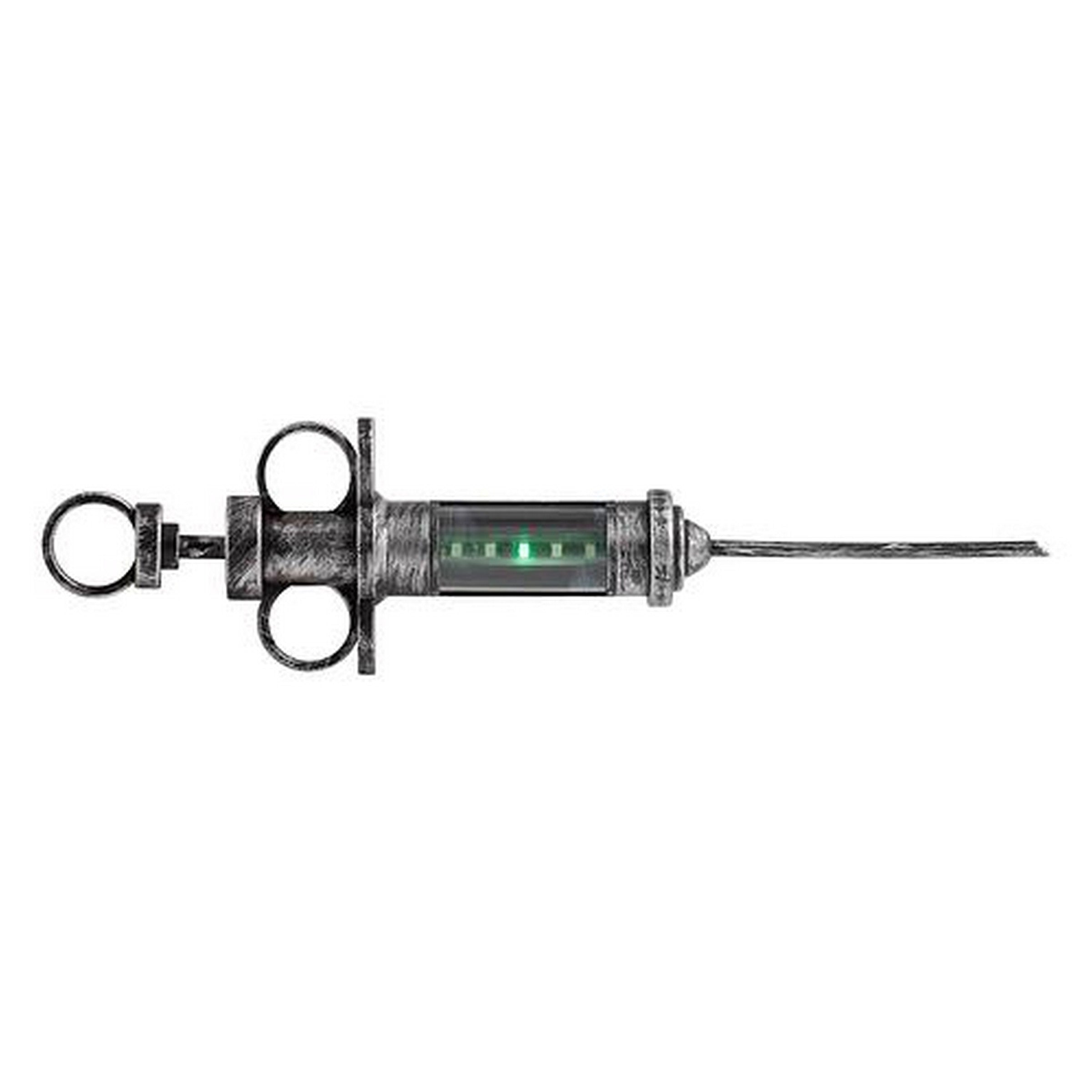 Halloween Syringe with Light 12in