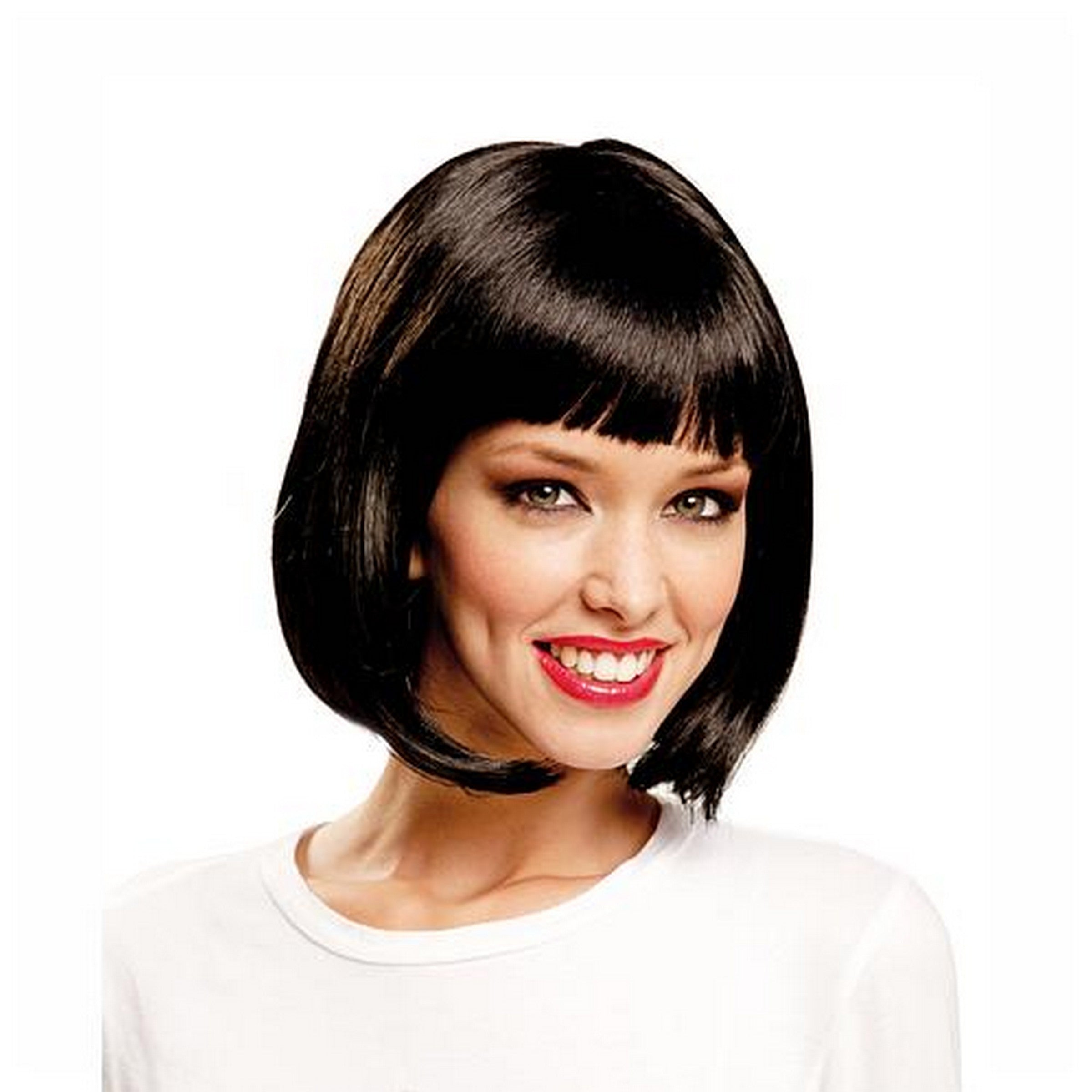 Halloween Short Black Wig - Women 100 g