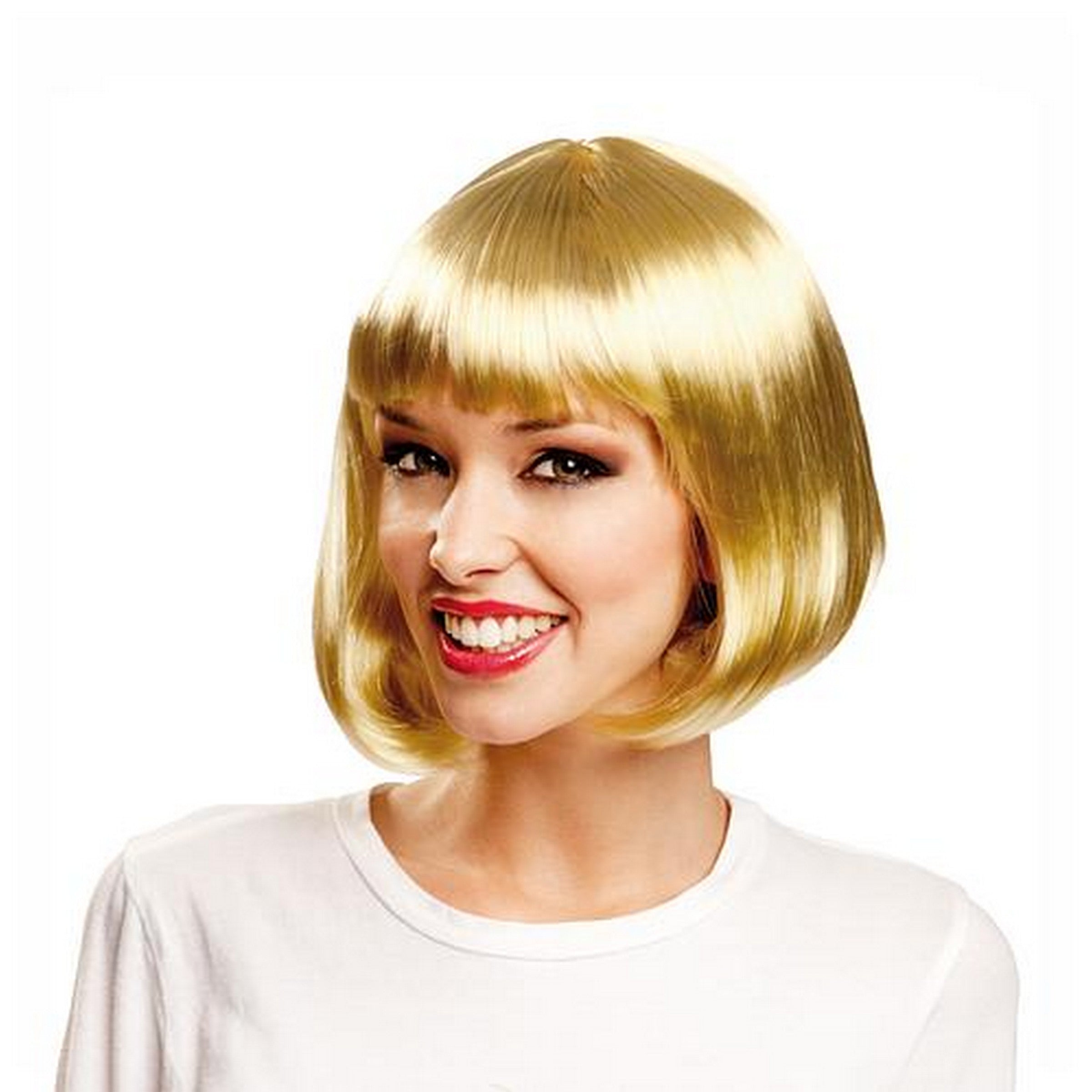 Halloween Short Blonde Wig - Women 100 g