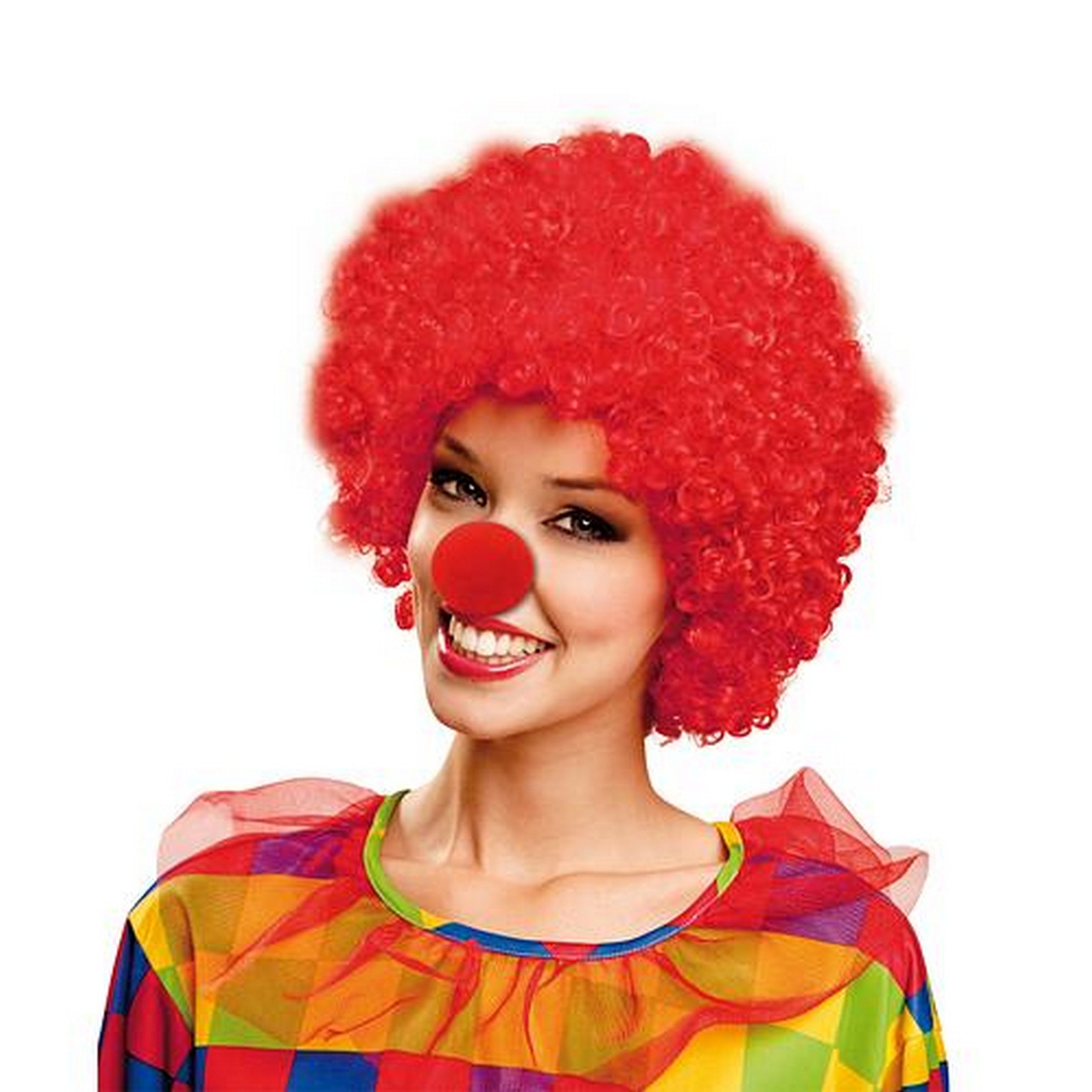 Halloween Curly Red Wig - Women 80 g