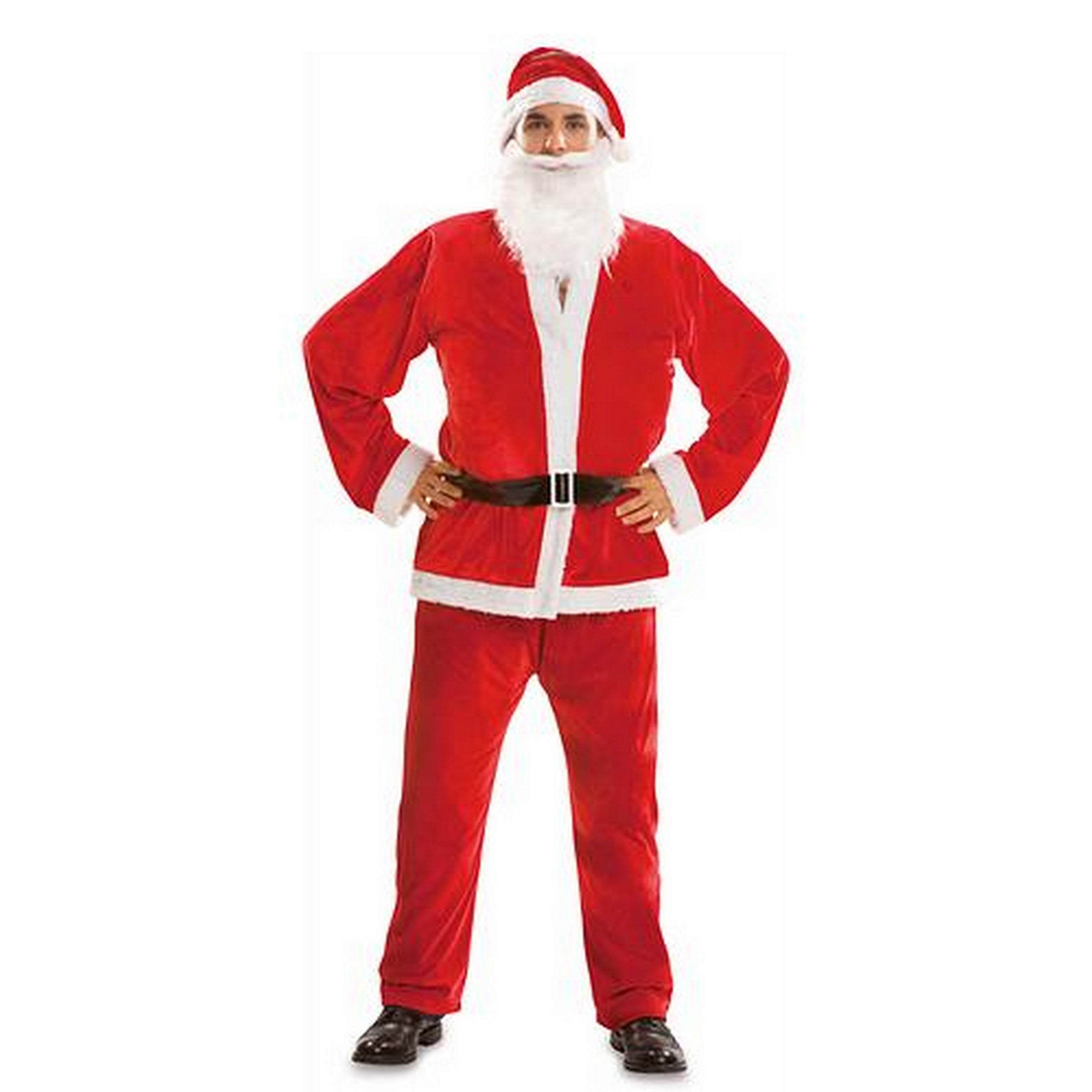 Halloween Santa Claus Costume - Men M-L