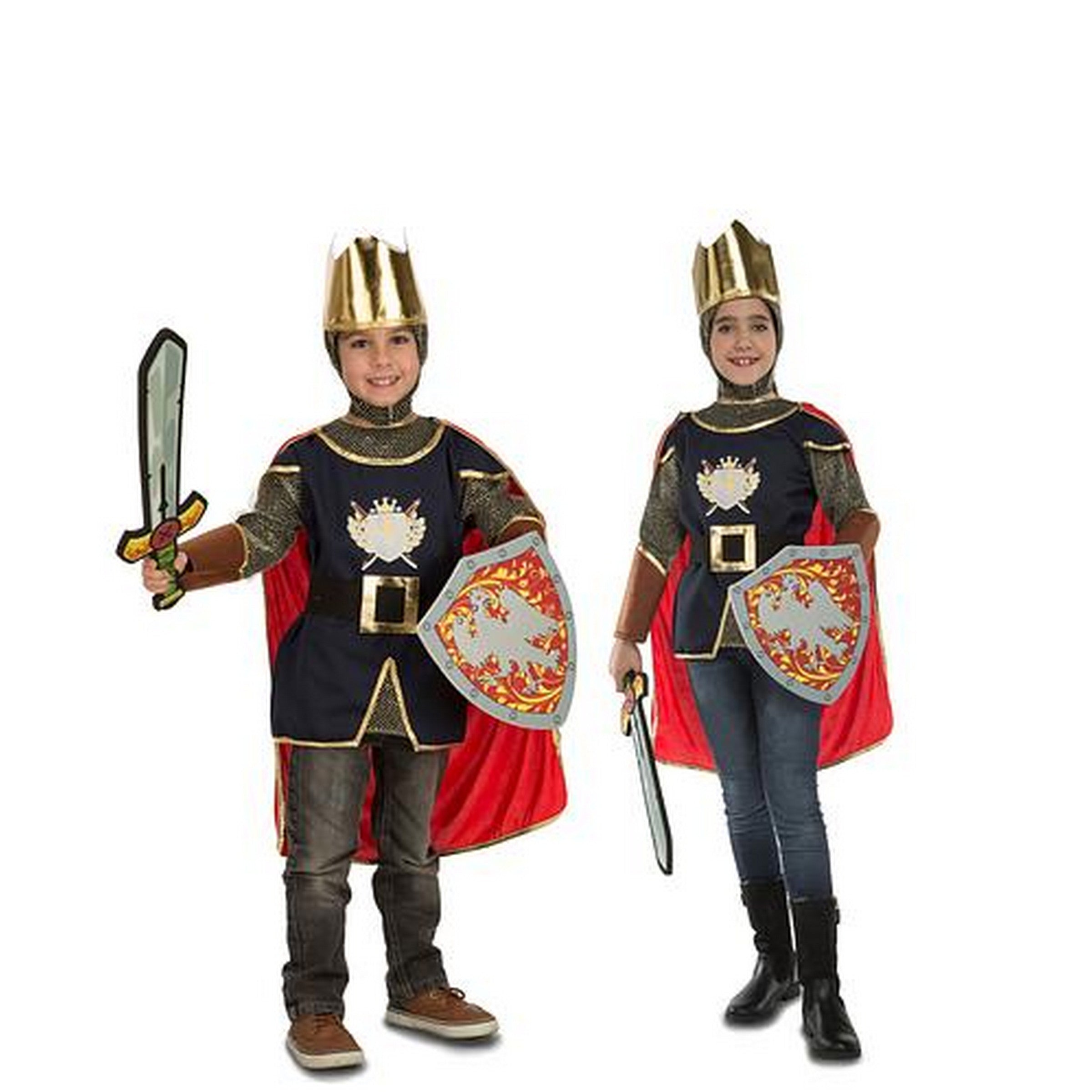 Halloween I Wanna Be a Knight Costume - Child 3-5 Y
