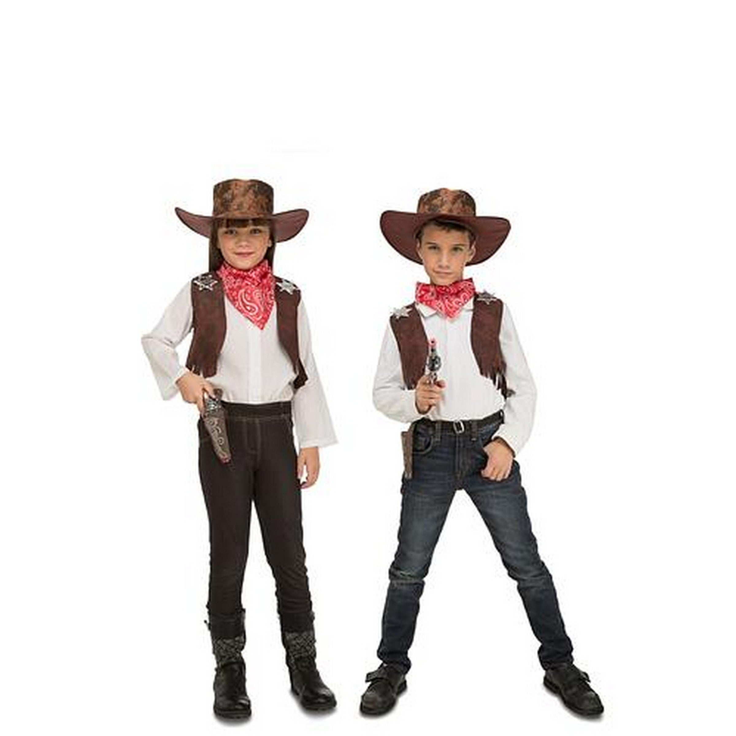 Halloween I Wanna Be a Cowboy/Cowgirl Costume - Child 3-5 Y