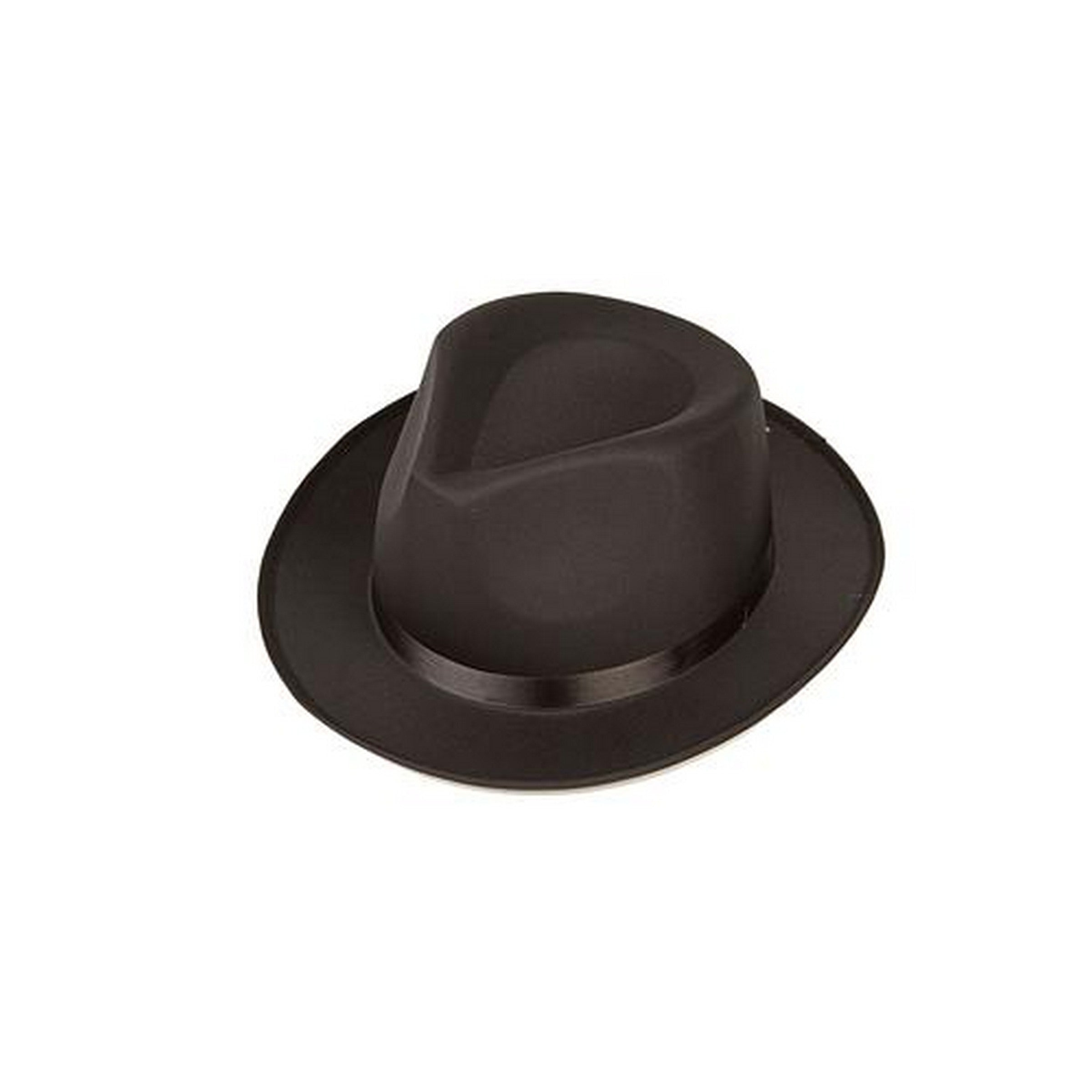 Halloween Adjustable Gangster Hat 21.1-22.8in (54-58cm)