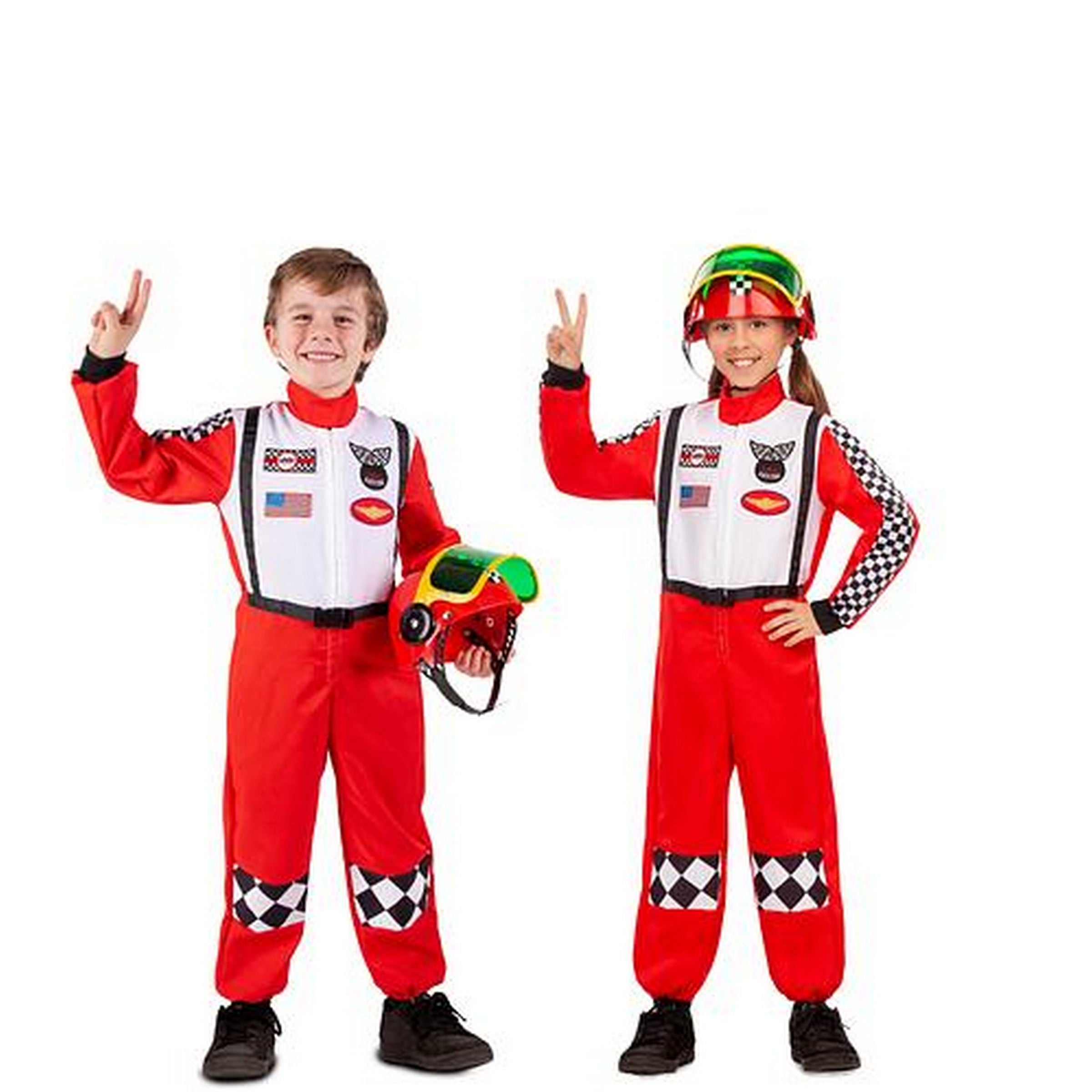 Halloween I Wanna Be a Racing Driver Costume - Child 5-7 Y
