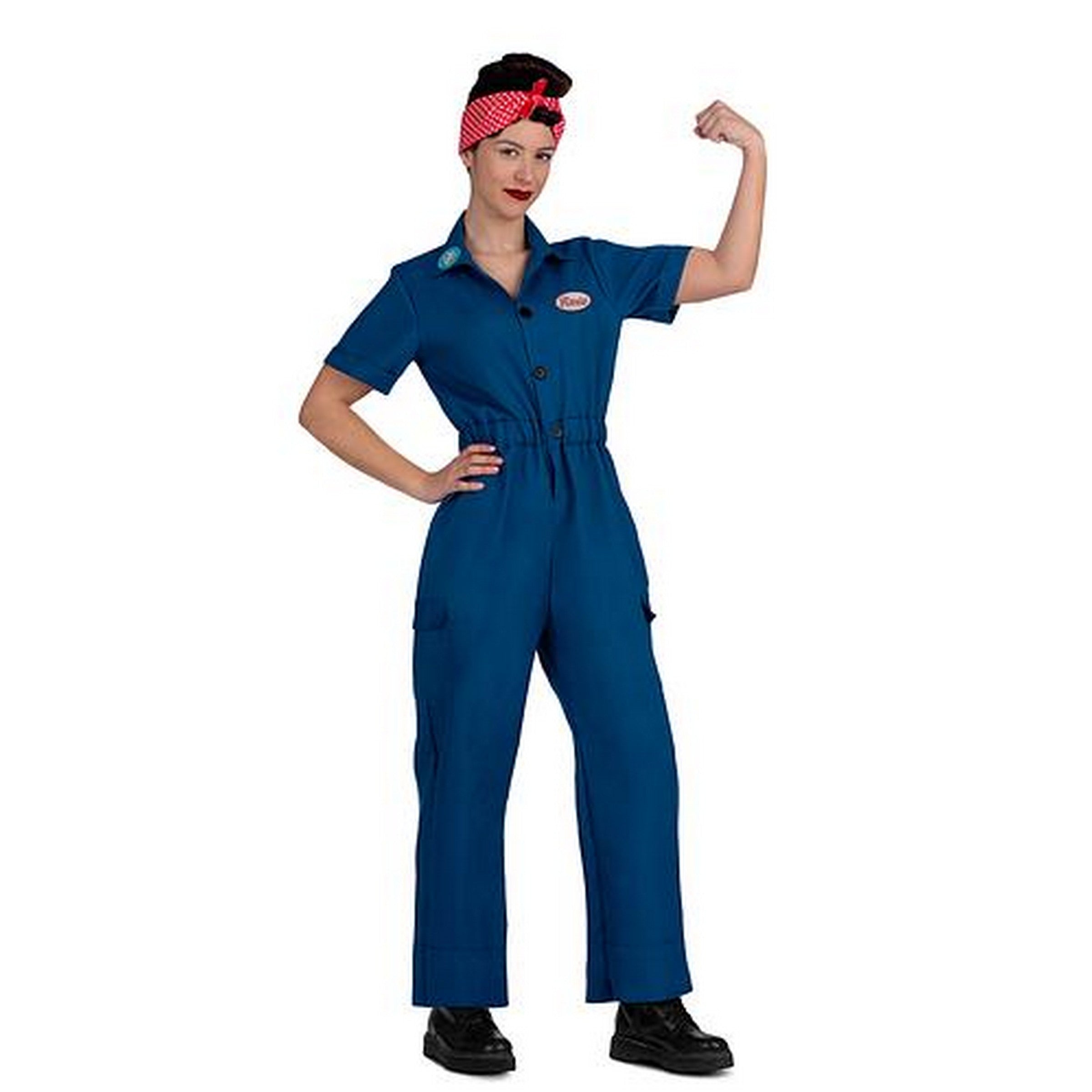 Halloween Rosie the Riveter Costume - Women LG