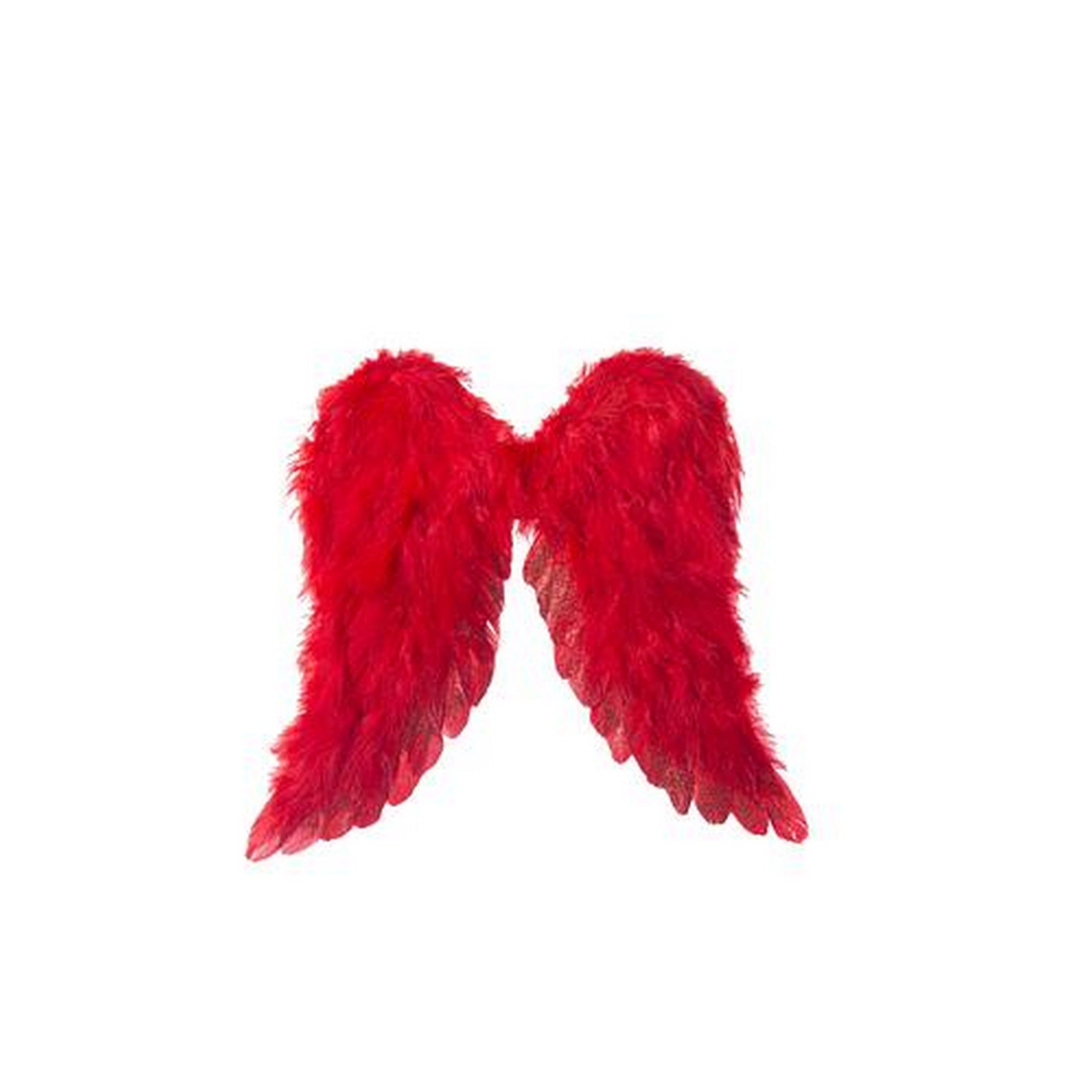 Halloween Red Archangel Wings 17.7x15.3in