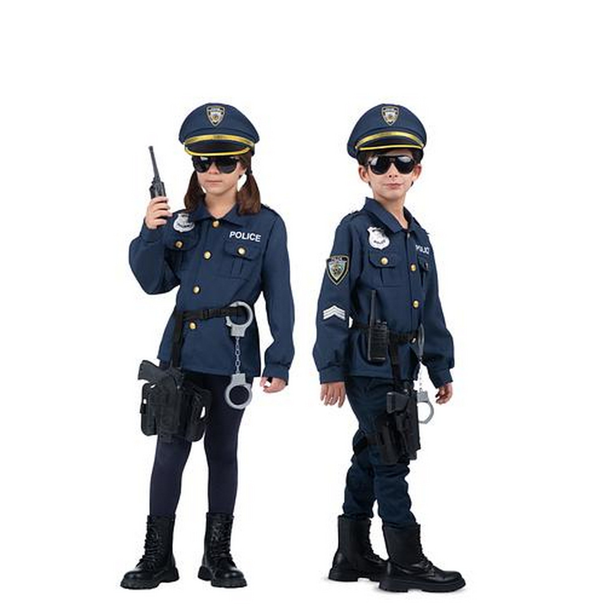 Halloween I Wanna Be a Police Officer Costume - Child 3-5 Y