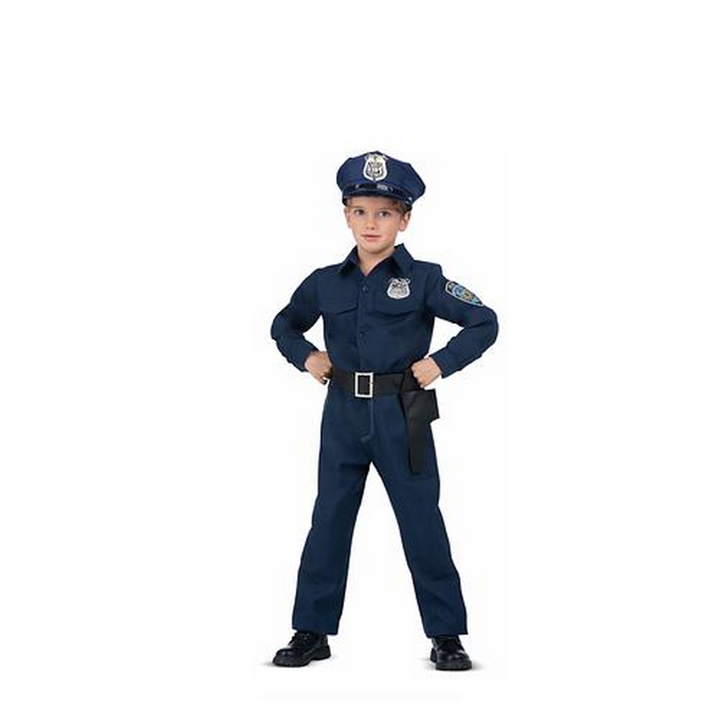 Halloween Police Officer Costume - Boys 10-12 Y