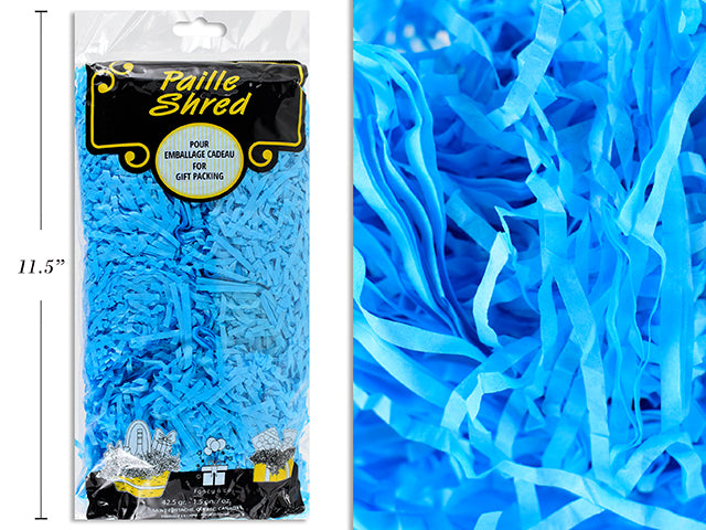 Tissue Paper Shred - Blue 42.5g (1.5oz)