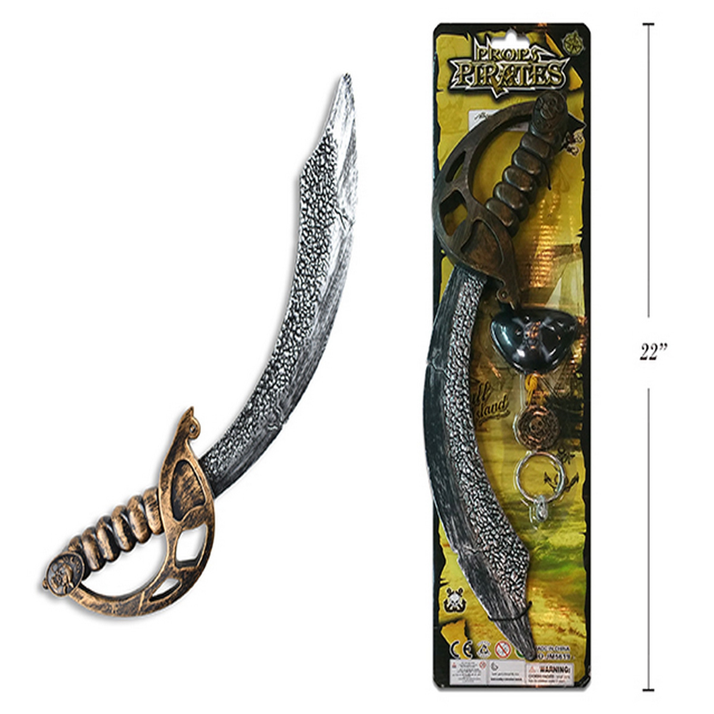 Halloween Buccaneer Pirate Sword