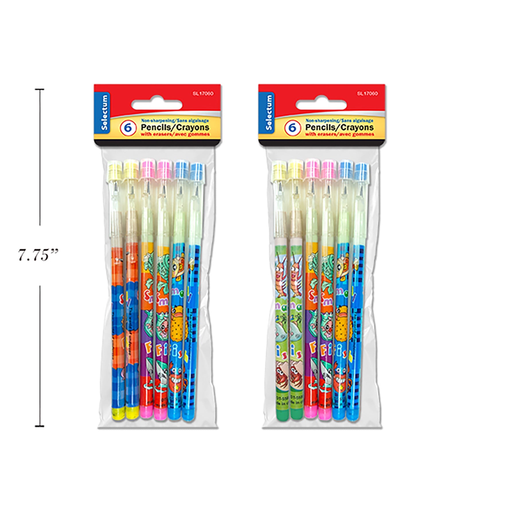 Selectum 6 Pencils Non-sharpening