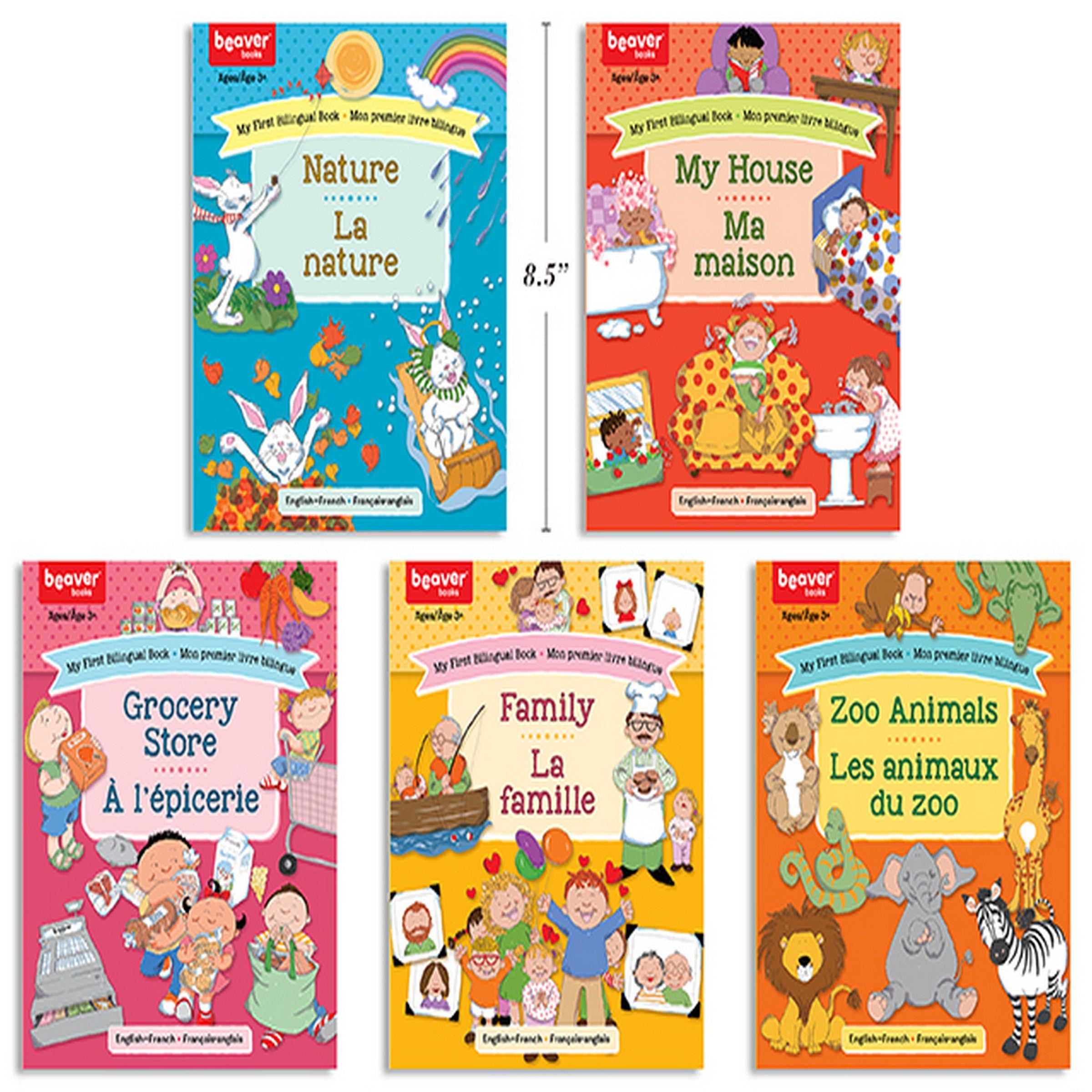 My First Bilingual Book - 24 Pages 7x8.5in Age 3+ VRT